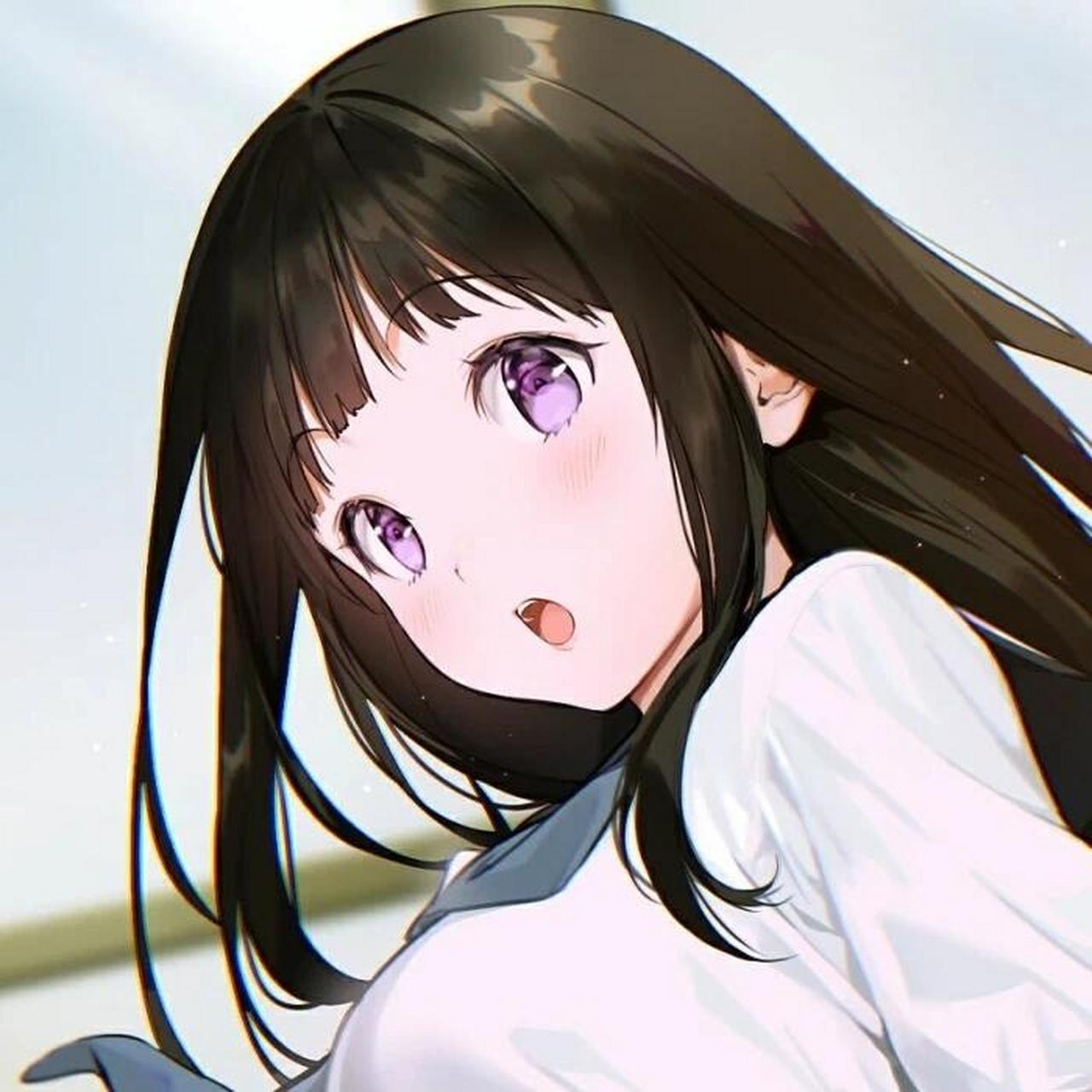 冰菓|千反田爱瑠|头像 不可商用 图源于网络 侵删 官方给孩子点流量吧