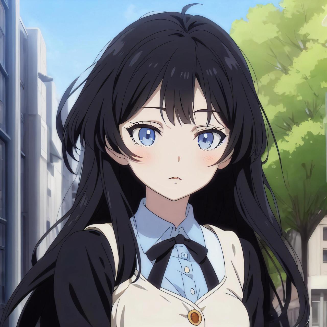 哇塞,那边是什么|动漫呆萌小可爱女生头像