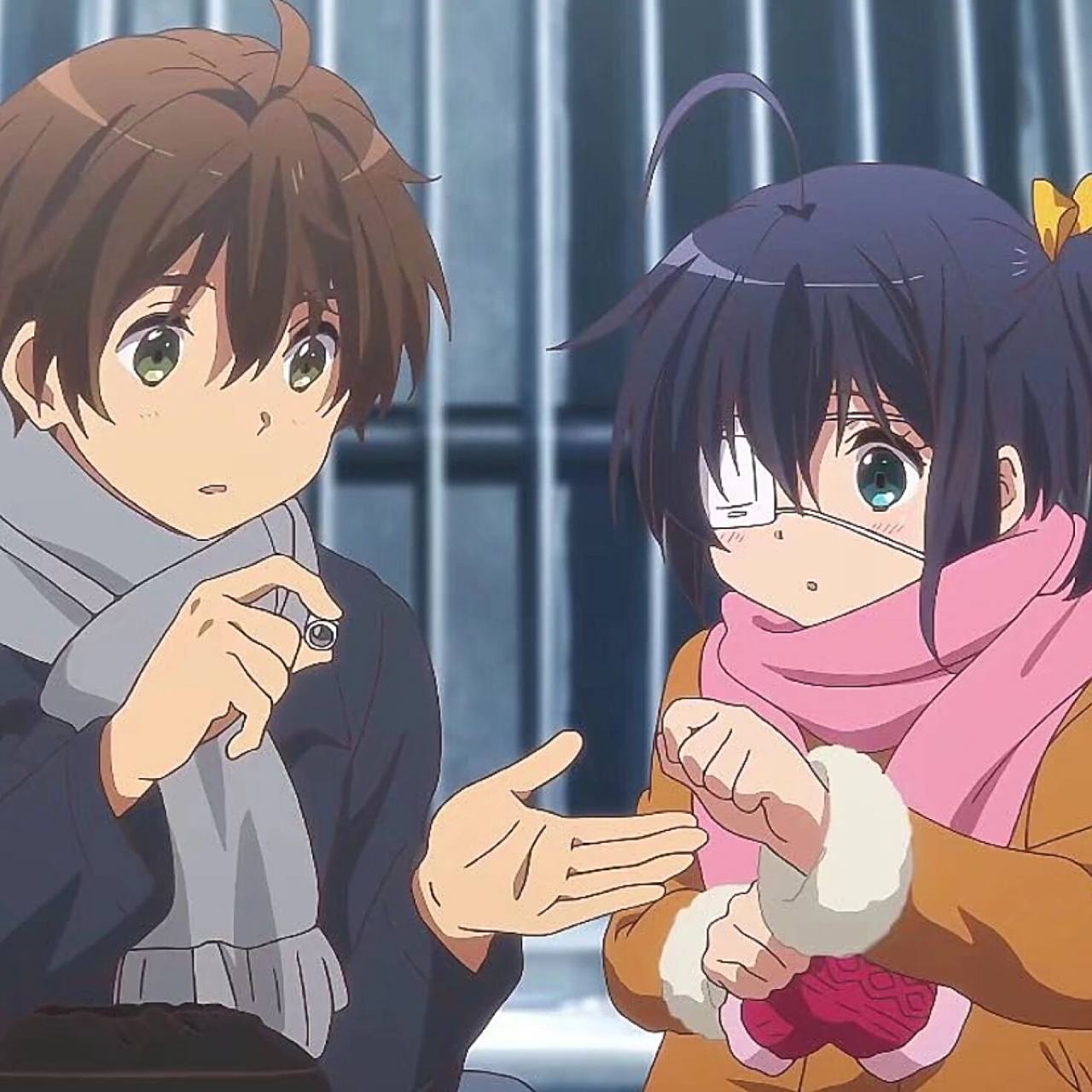 小鸟游六花情侣动漫头像