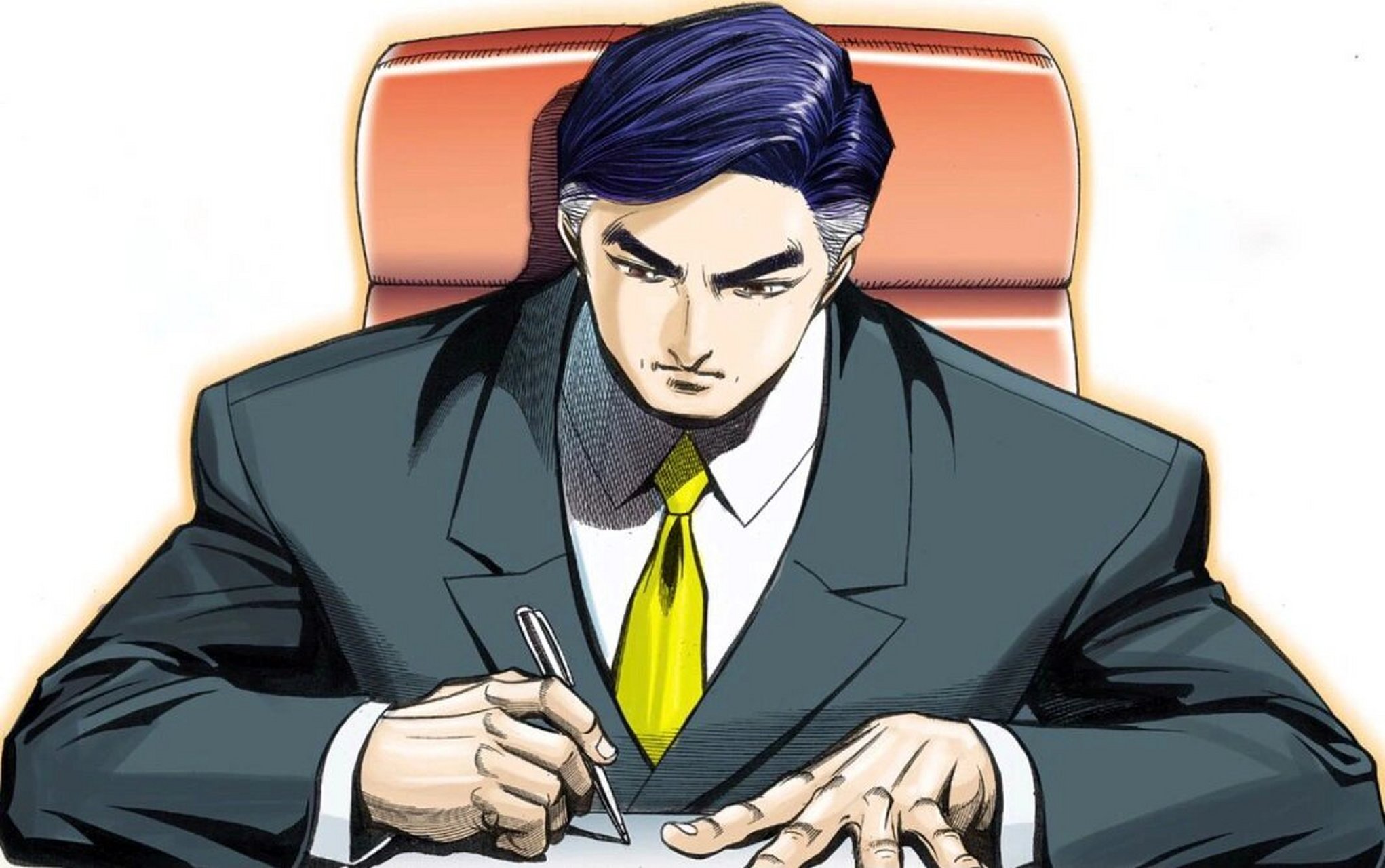 古惑仔漫画—江湖完人—蒋天生 古惑仔漫画里洪兴龙头蒋天生,十分有