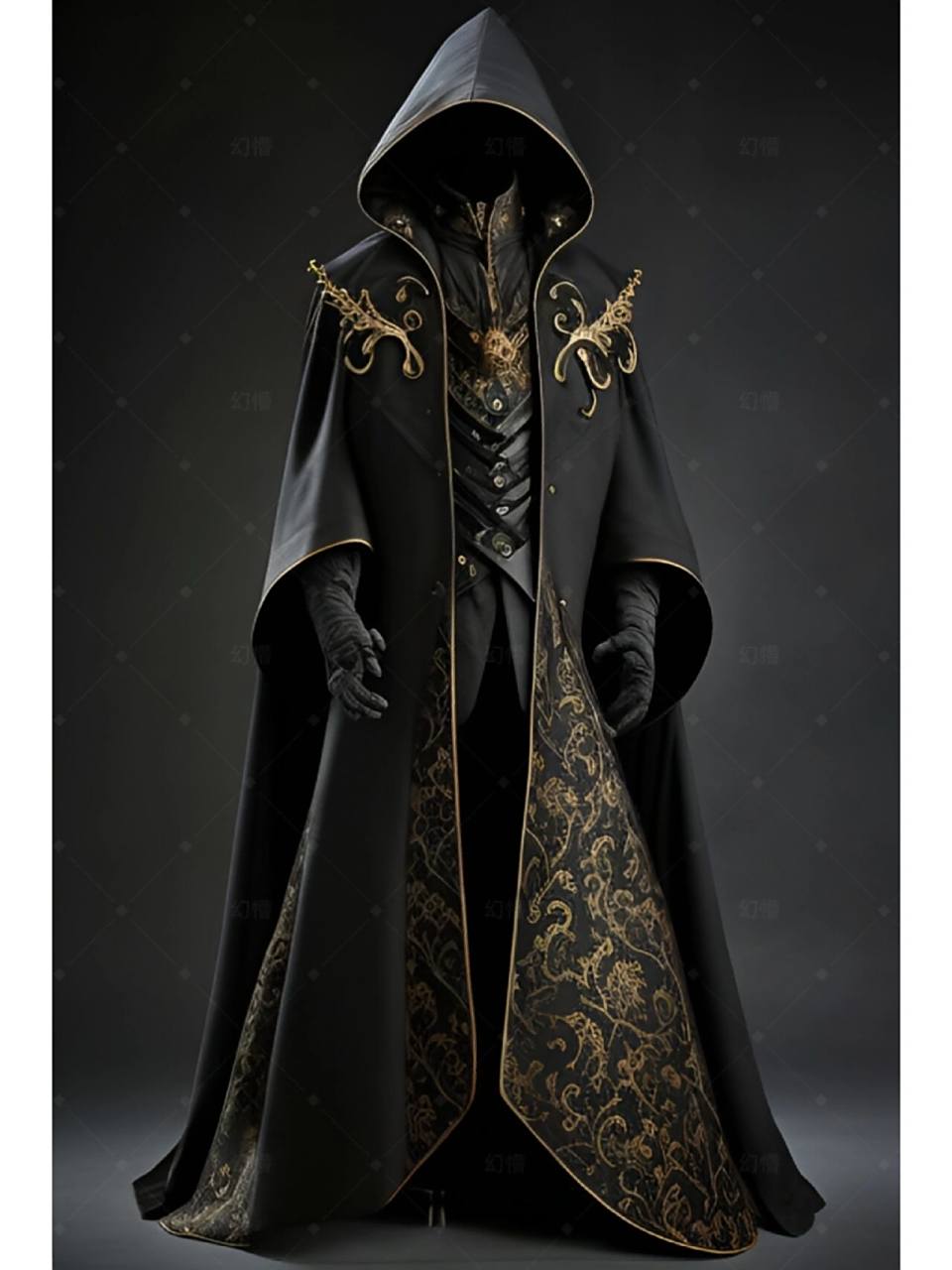 邀你看哥特风男装 斗篷系列,有你们喜欢的吗