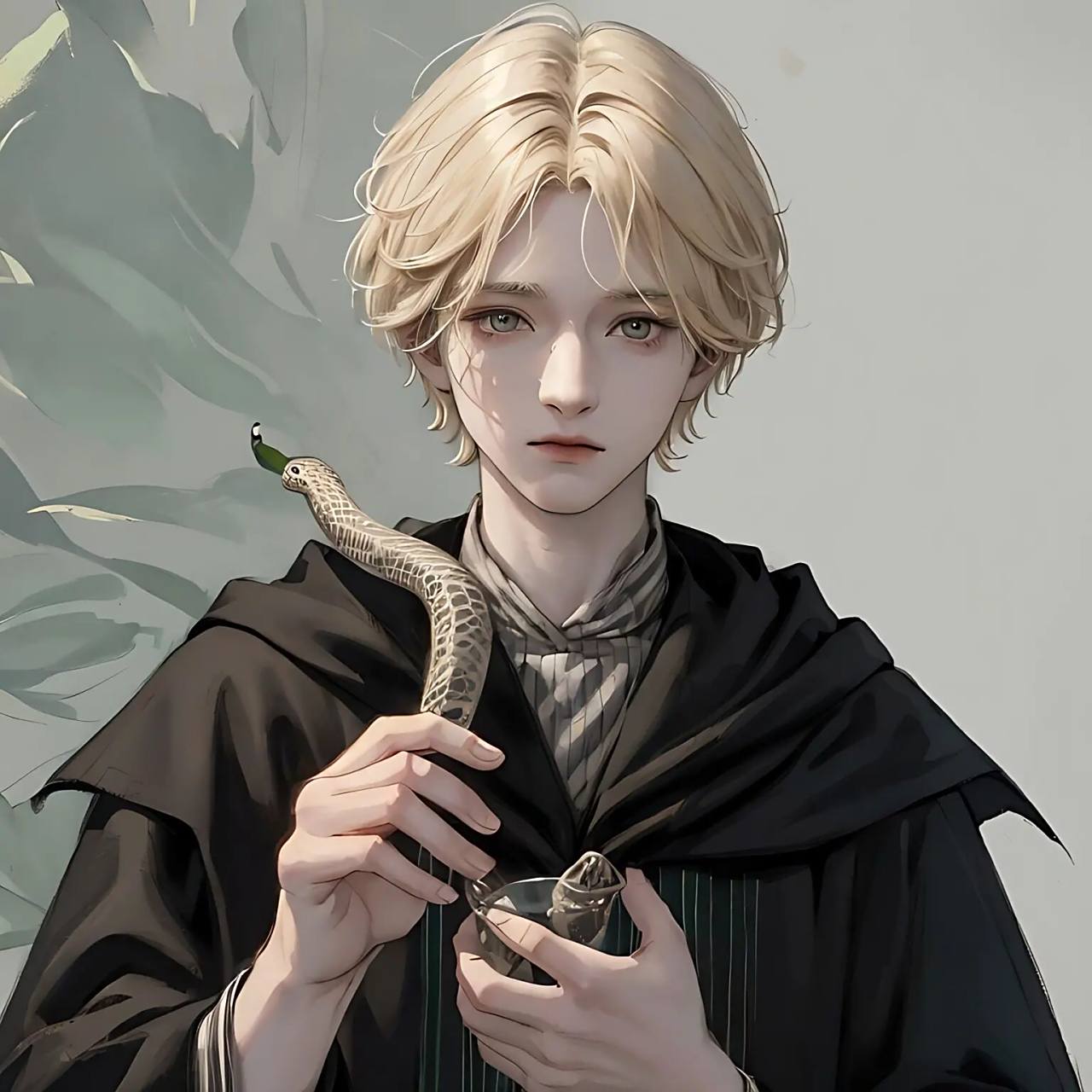 哈利波特系列|男生头像——金发碧眼美少年      头像