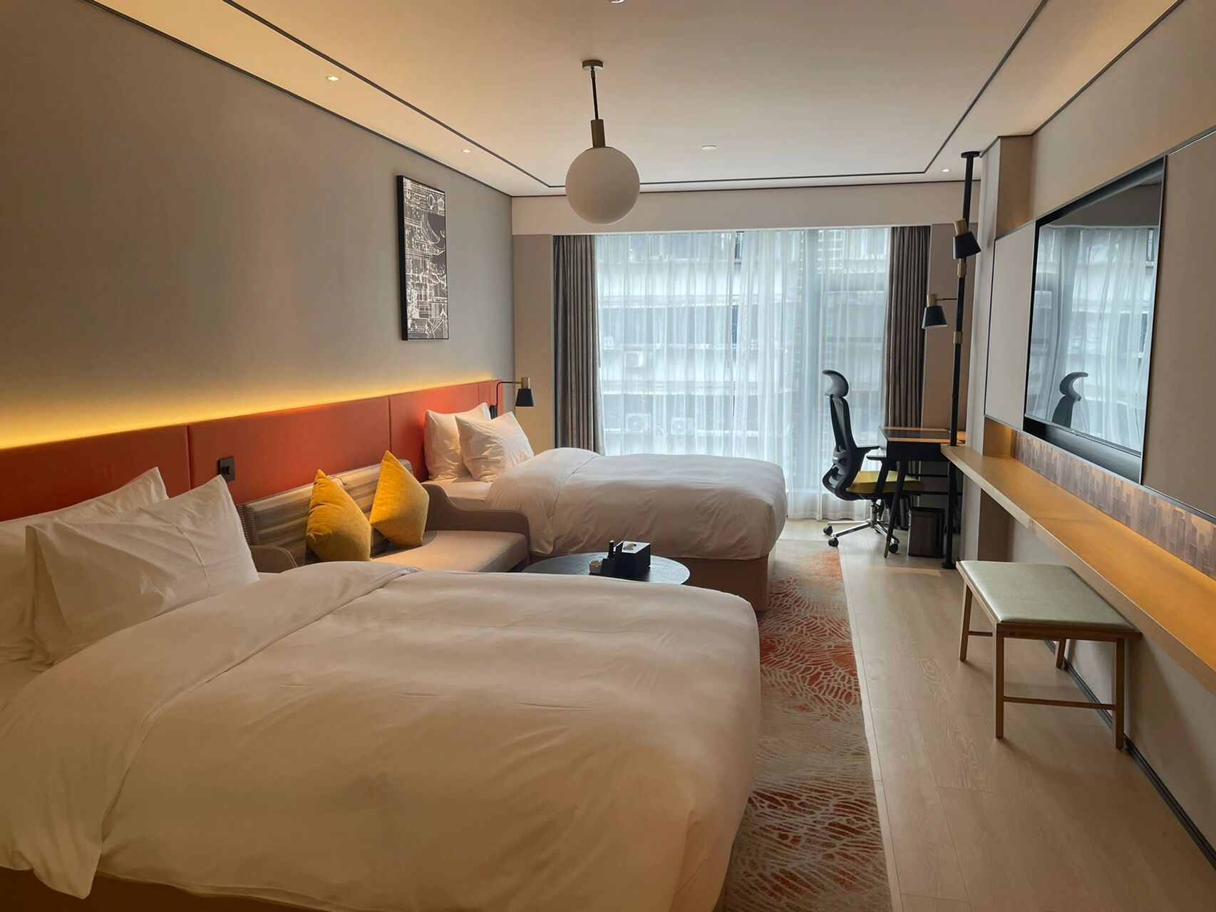 推荐一家成都宽窄巷子酒店 希尔顿花园系酒店 今年7月新开业 办理入住