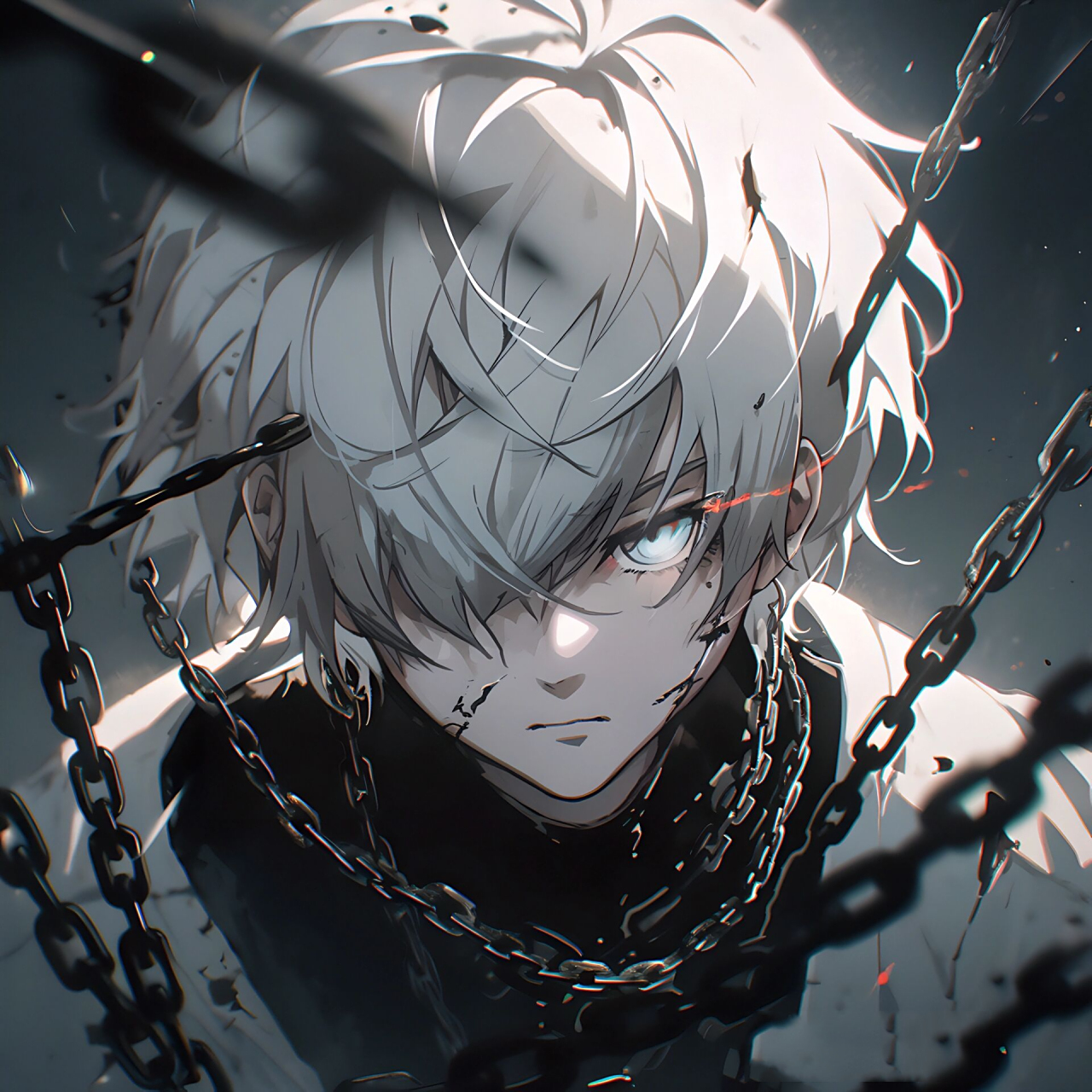 ▏动漫男生头像 上次的锁链款女版非常受欢迎,我琢磨了很久,决定出个