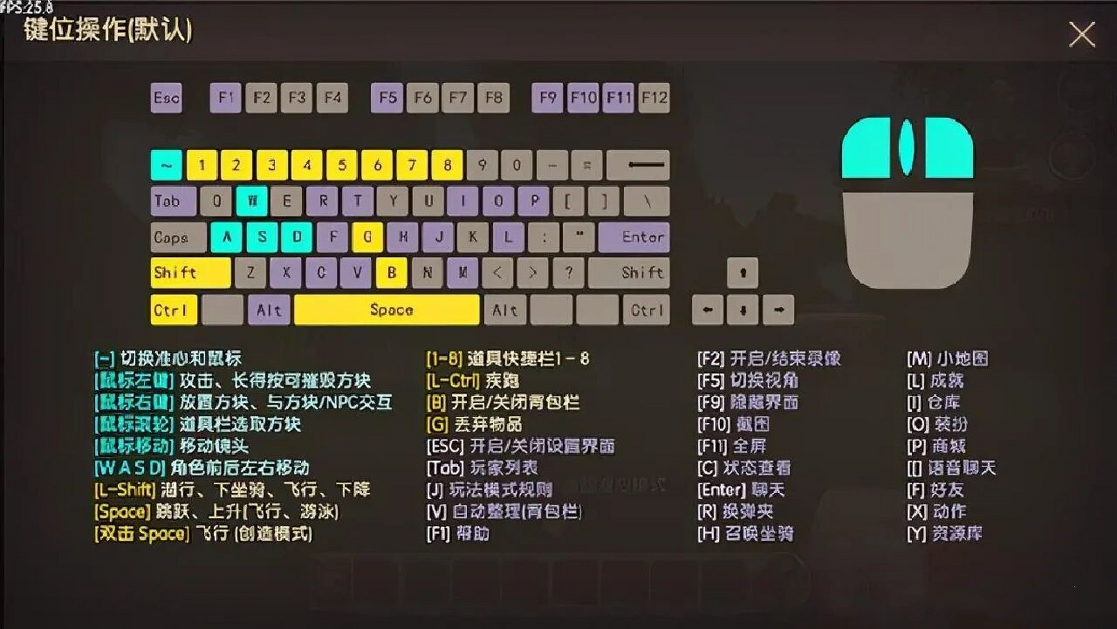 迷你世界键盘操作 下一期就发布我的世界键盘操作,不喜勿喷,我是中立