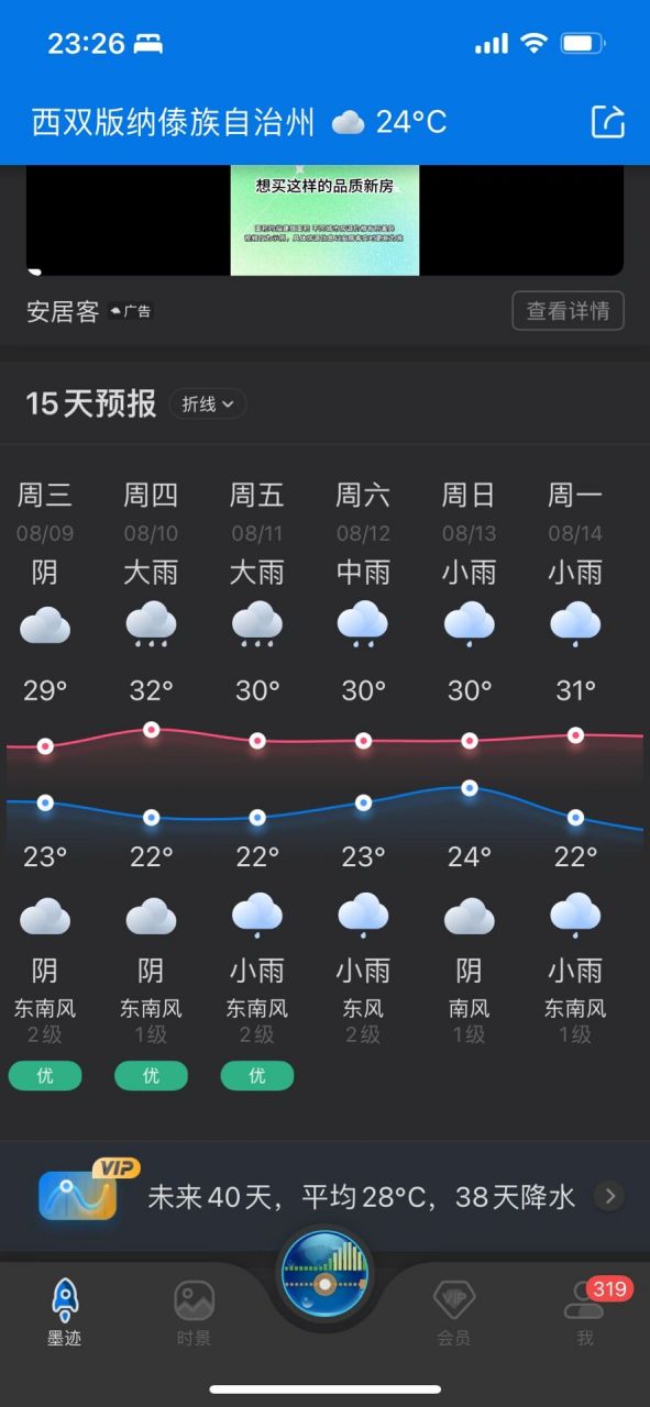 西双版纳天气&登革热 10号落地14号走,这天气能玩吗,担心酒店呆啊