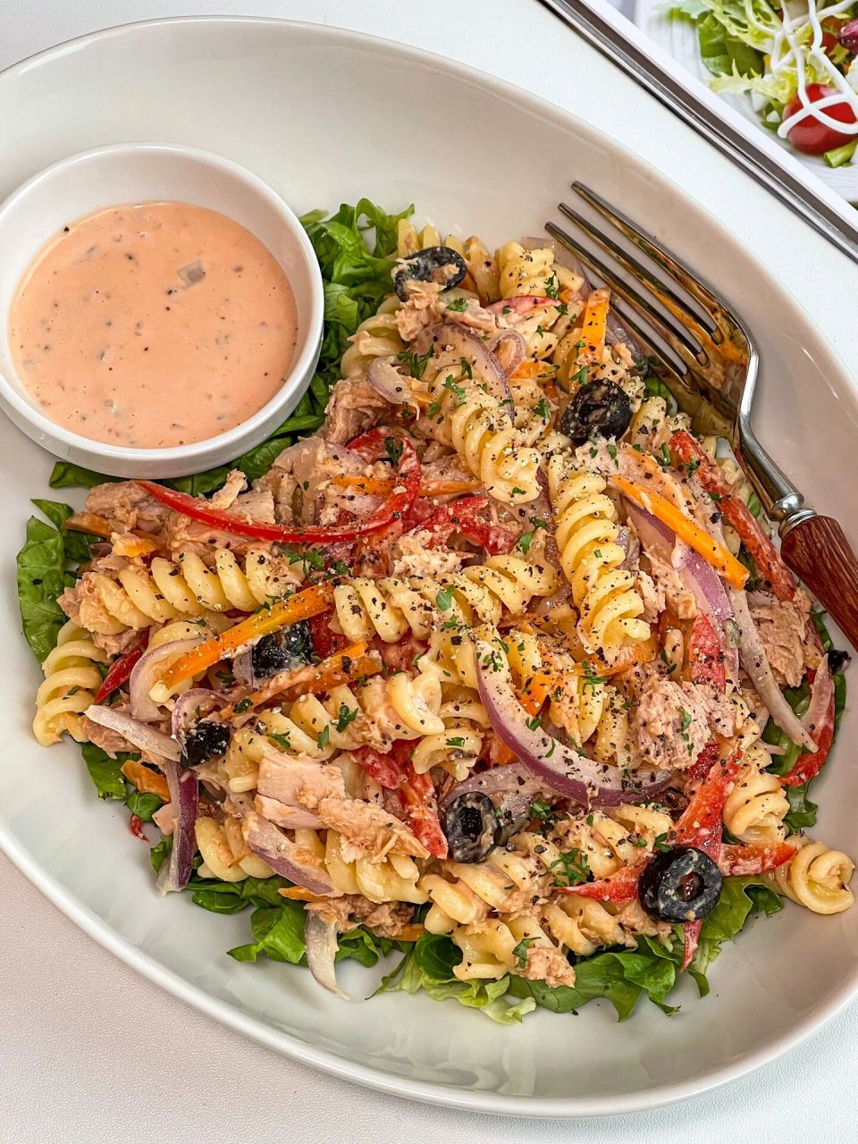 健康美味03金枪鱼螺旋意面沙拉77自制千岛酱 01越来越多追求