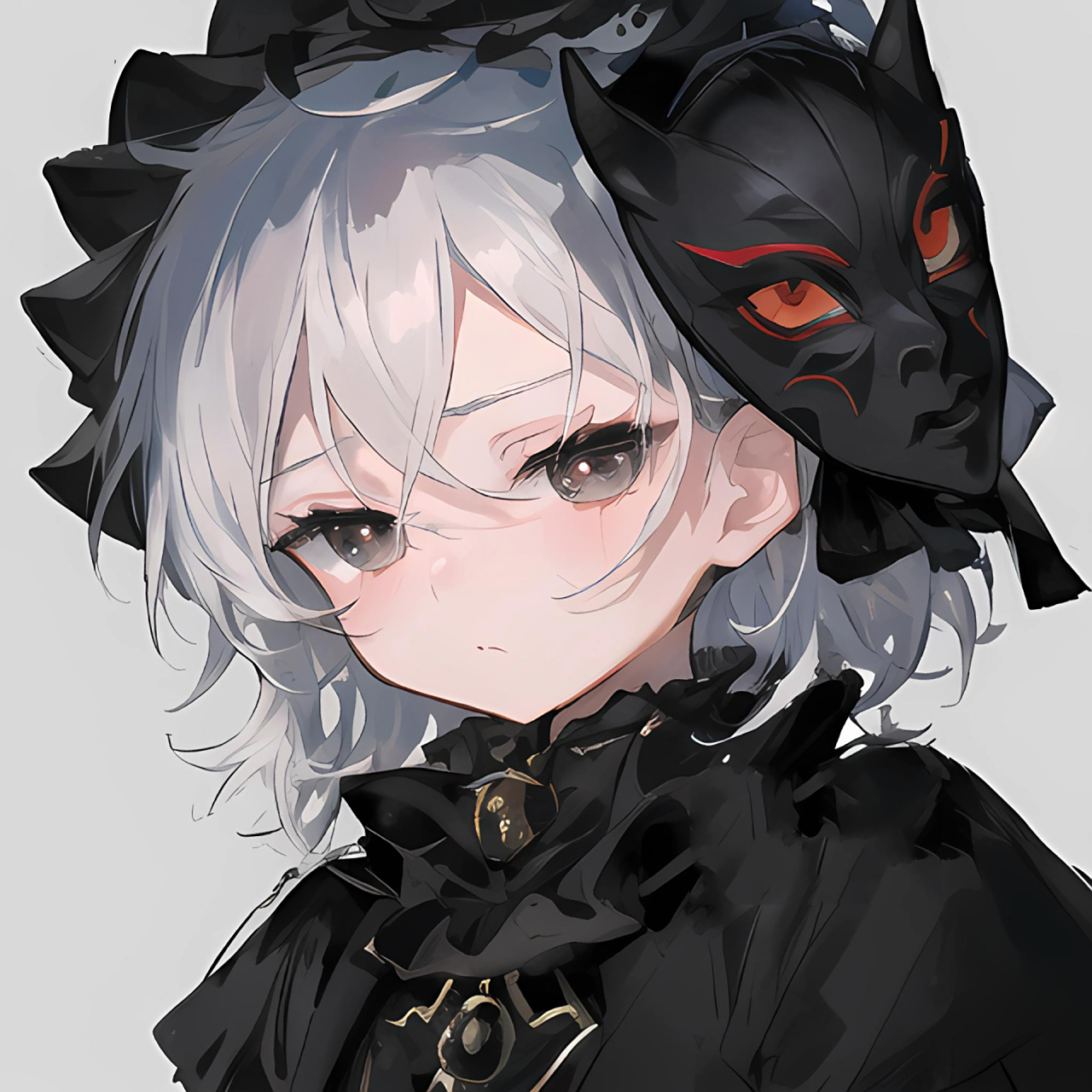 暗黑系/极度帅气头像/男女 使者接受审判吧