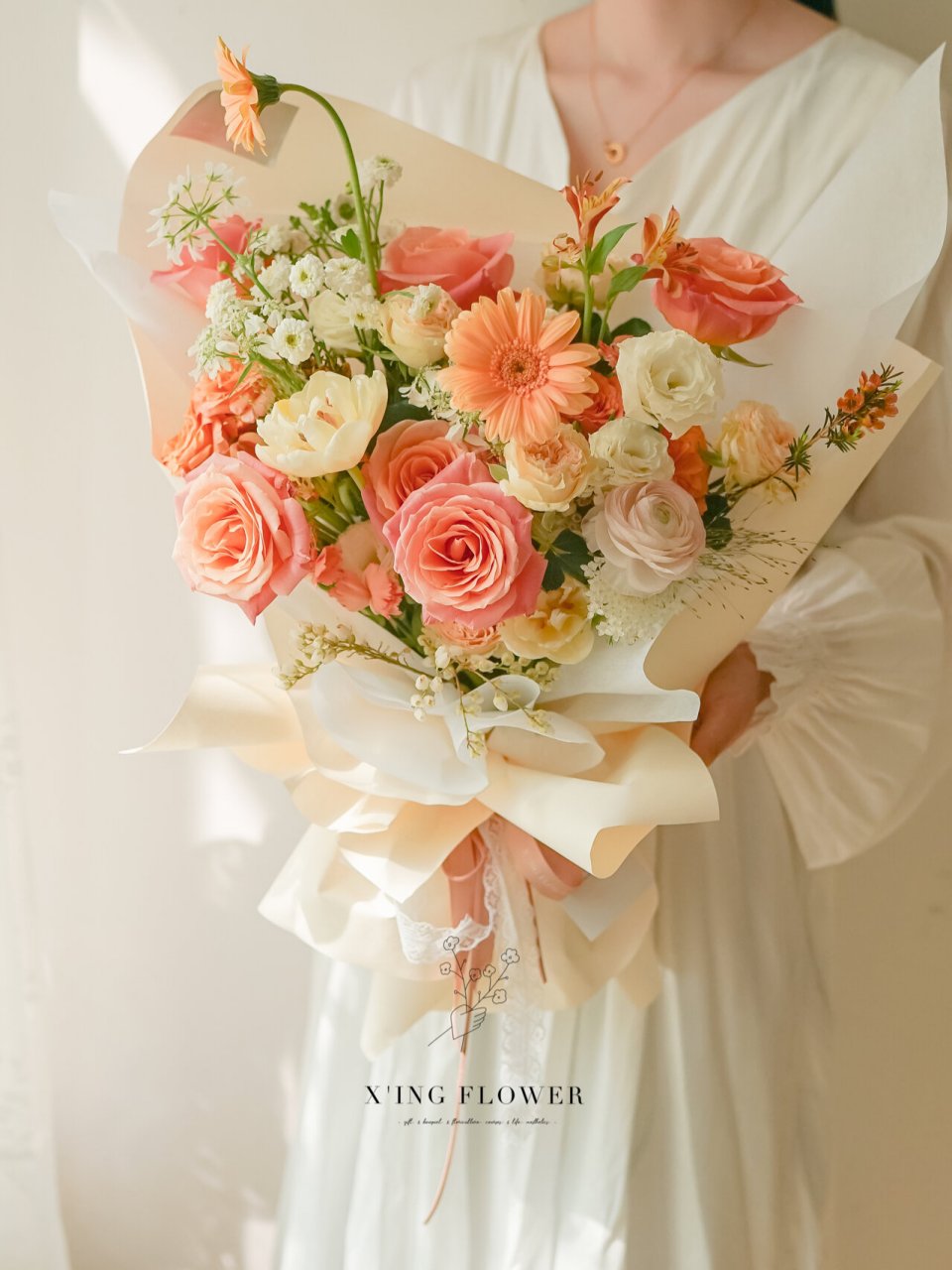 深圳花店·2021母亲节·混合花束色系合集 "小时候 总想着仗剑走天涯