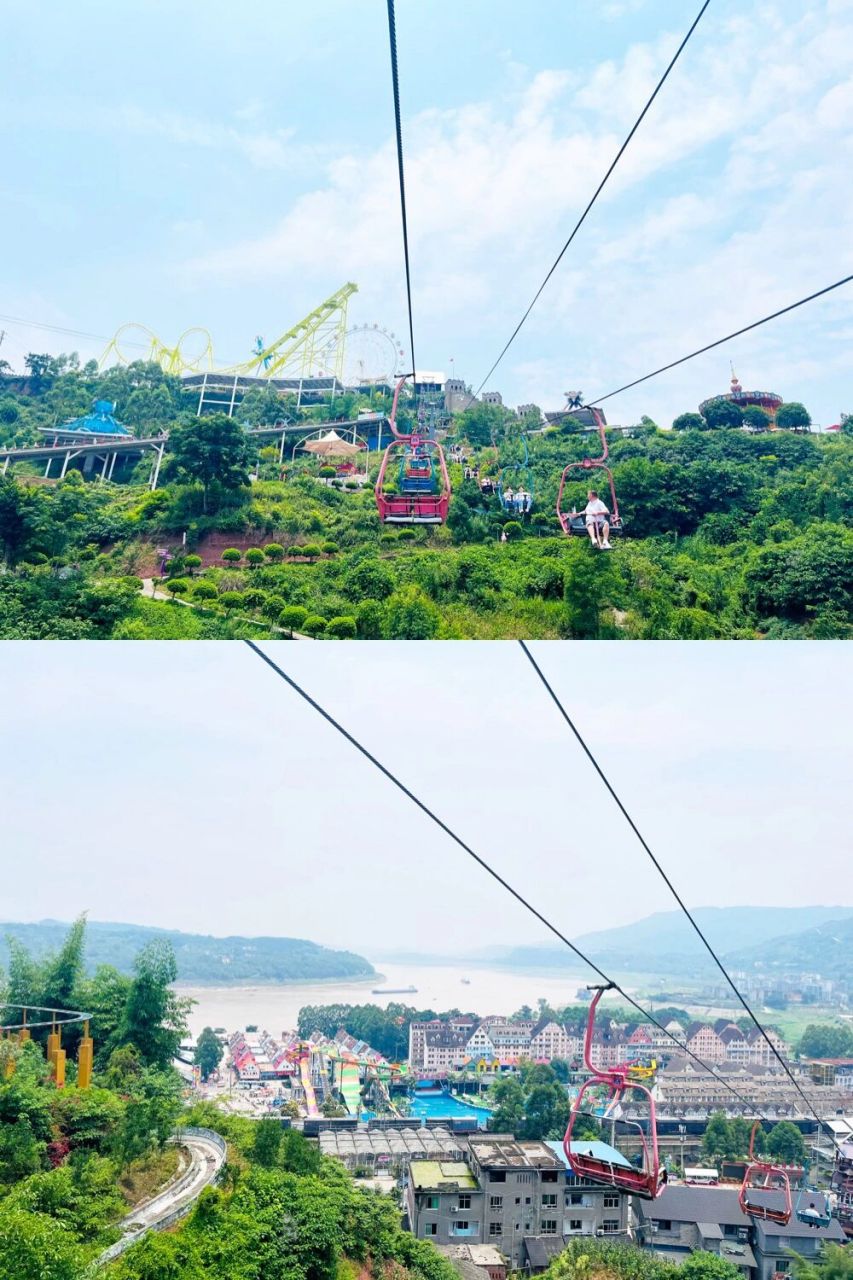 周边游07【涪陵美心洋人街】 07缆车票是通用的,买一次就不用再买