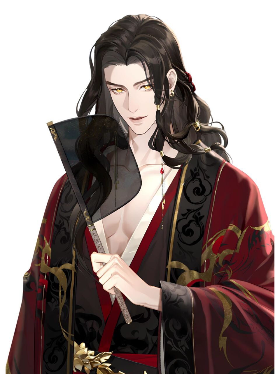 代号鸢·刘辩·摇扇子 修复|上传像素:4320x6000pt 	     0