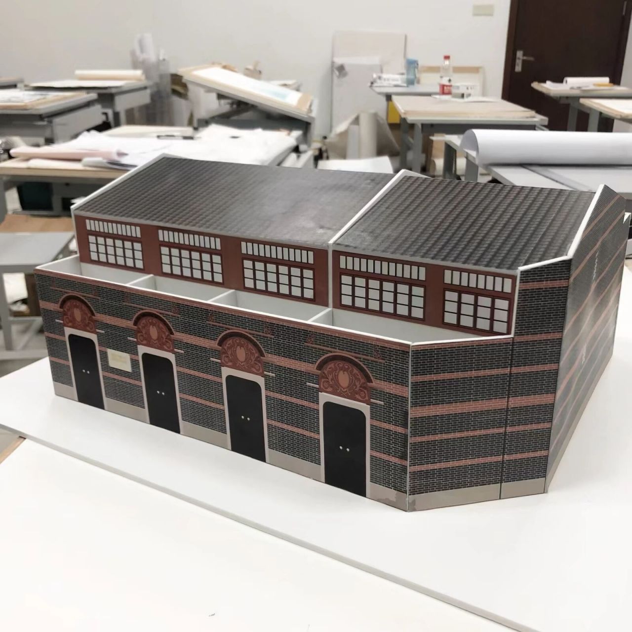 建筑手工模型|中共一大会址 中共一大会址原楼于民国九年(1920年)夏秋