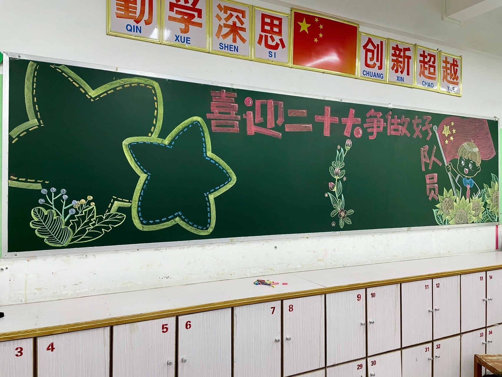 二十大黑板报   二十大黑板报