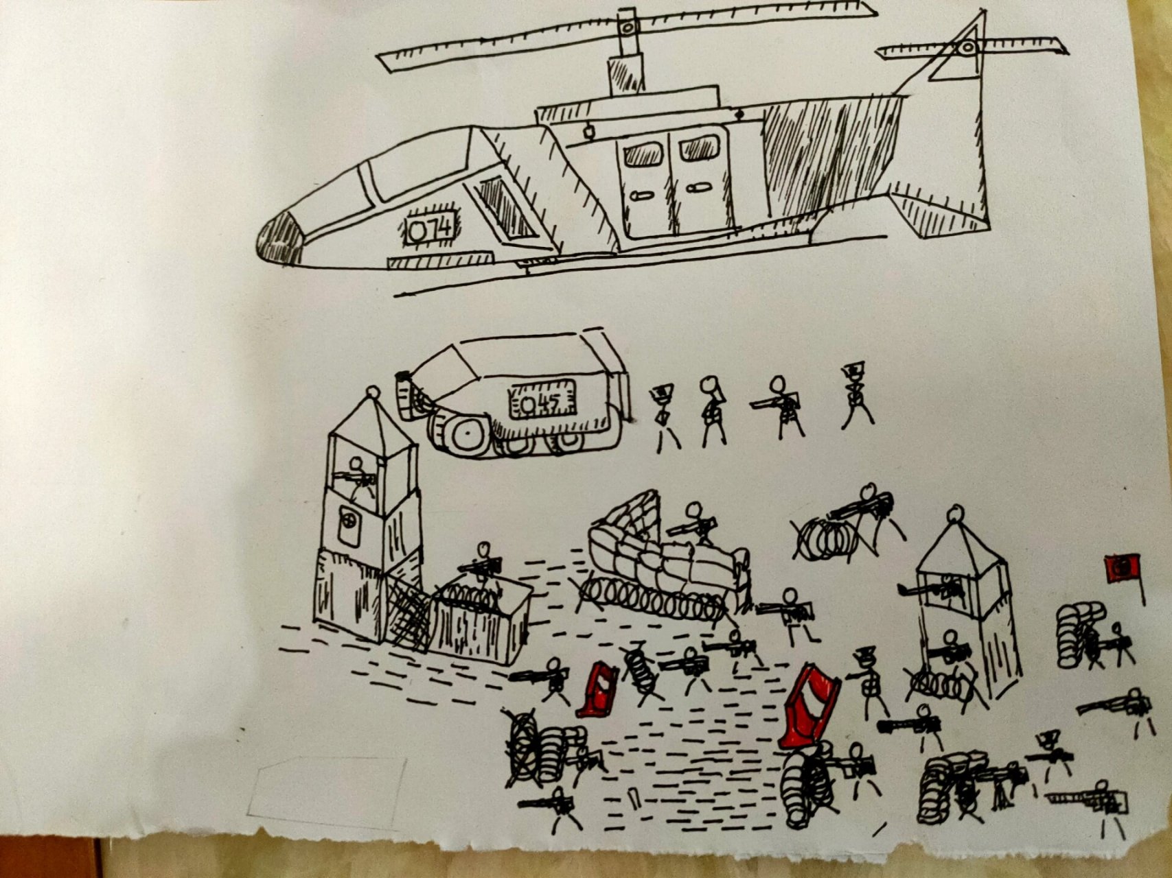 火柴人军事基地