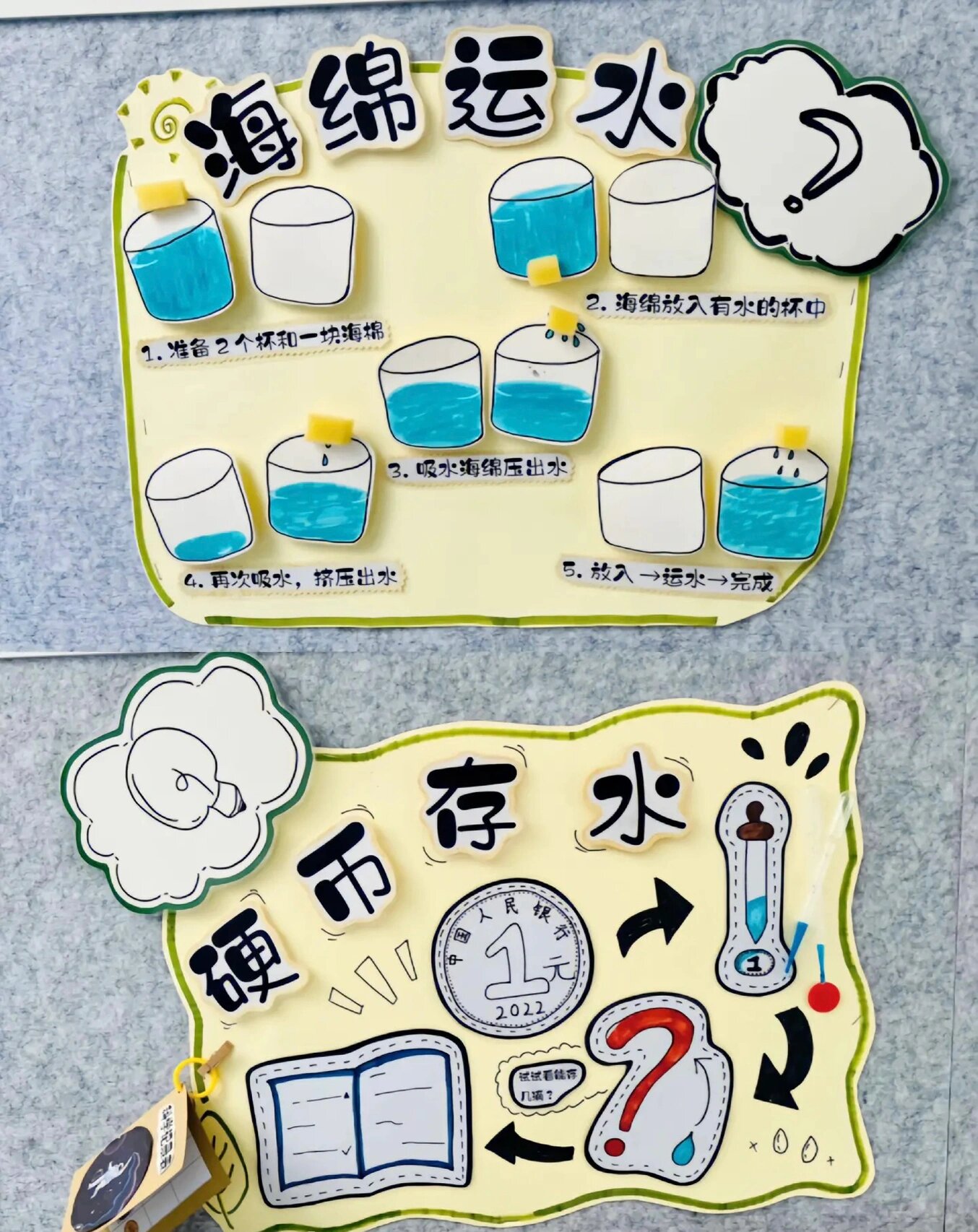 幼儿园科学区墙面布置