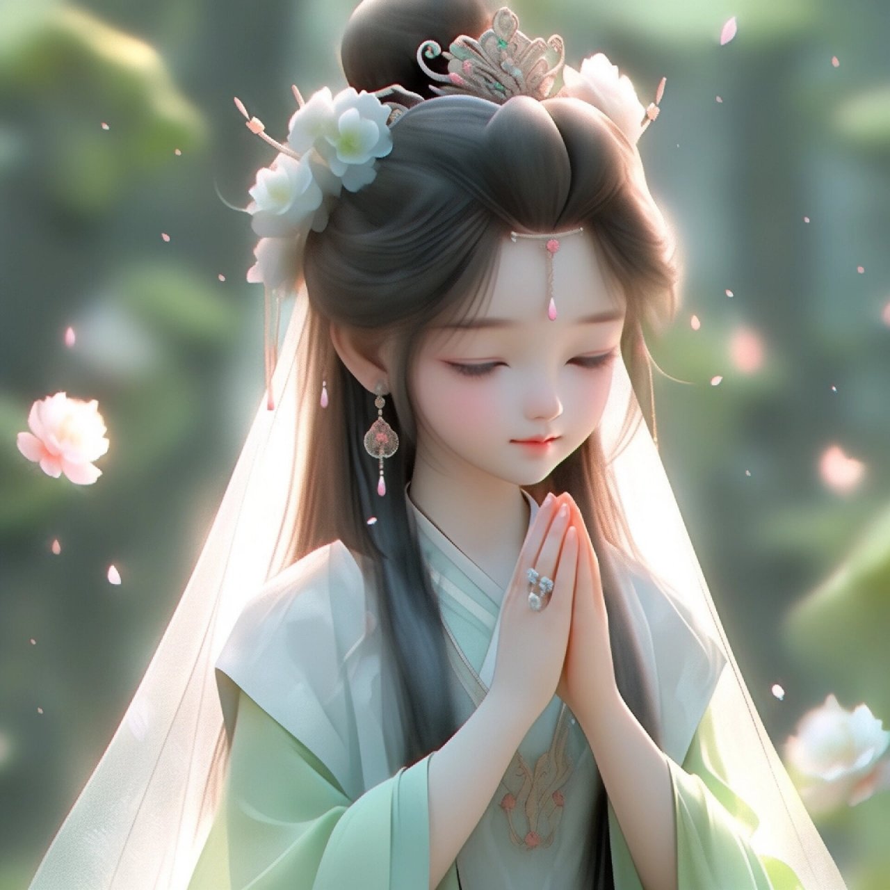 佛系头像丨好运"莲莲"