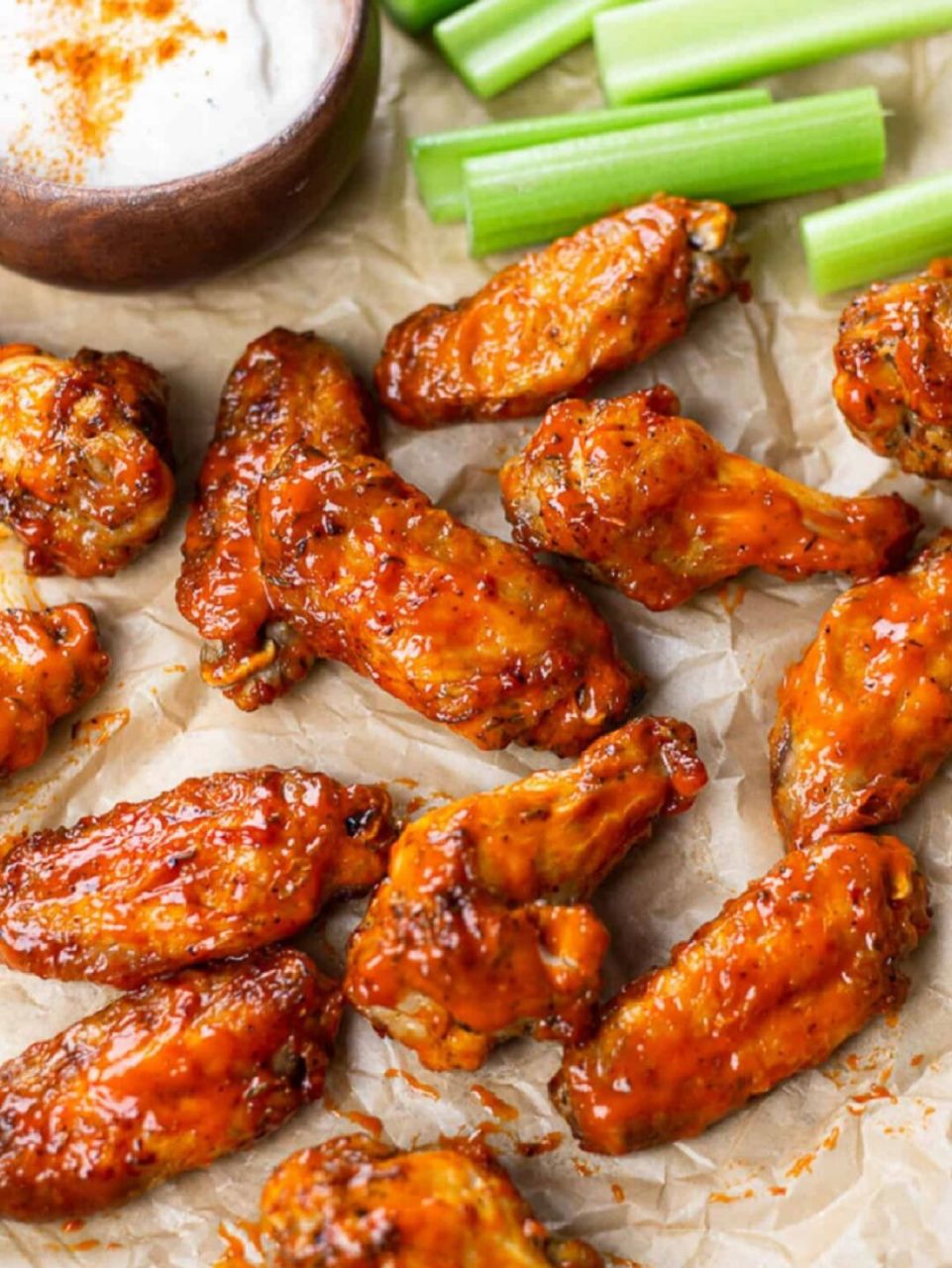 烤布法罗鸡翅|用手工替代外卖94 在酒吧和餐馆菜单上无处不在的香辣