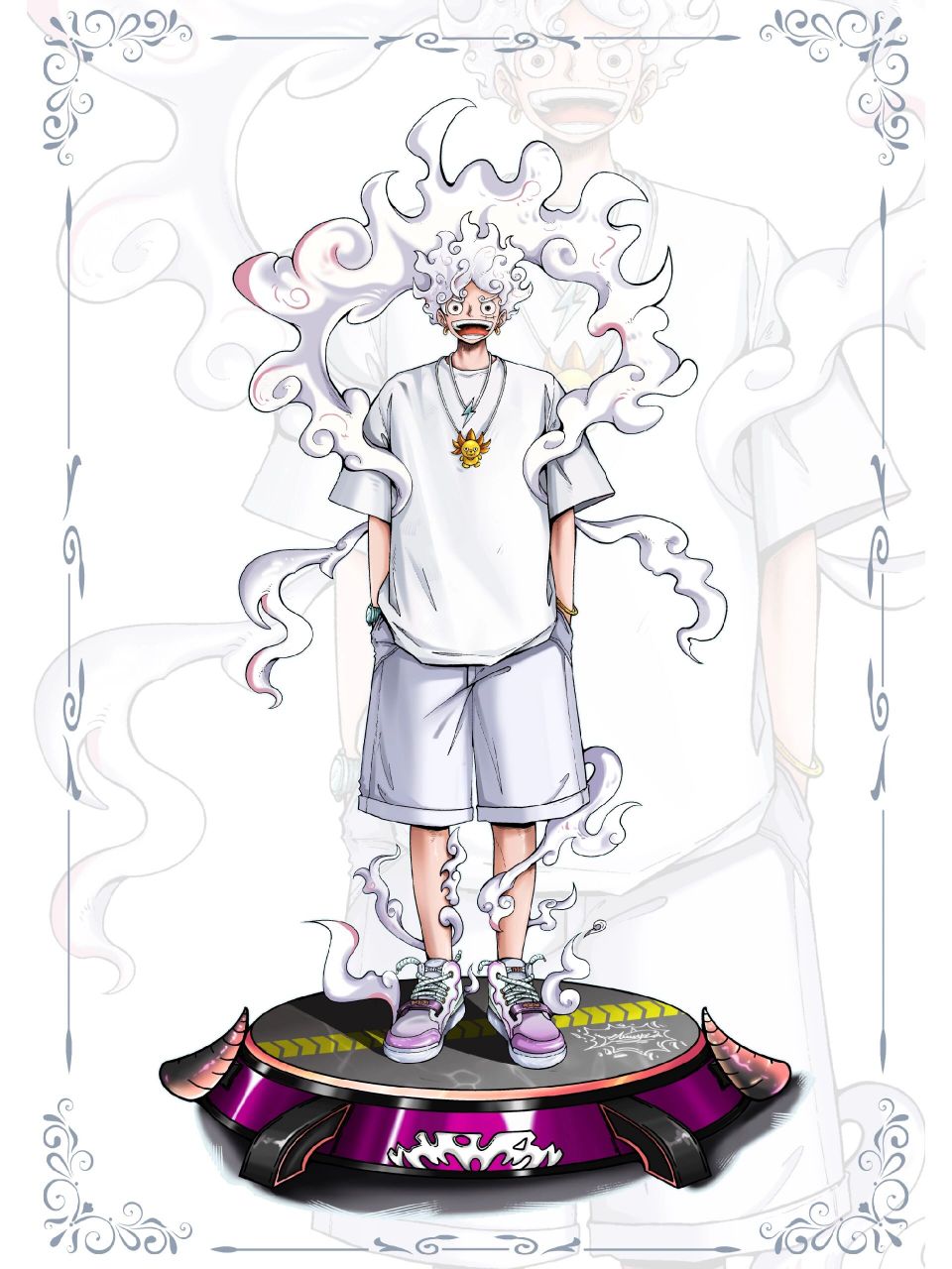 画海贼王系列之——五档路飞 五档路飞尼卡形态一定会响彻整个夏天