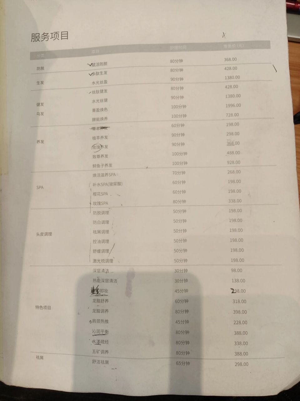 丝域--丝域养发咱把项目都提前解释清好吗?