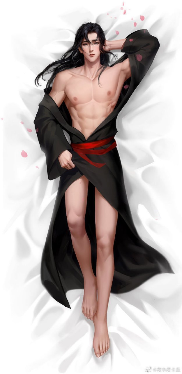 魔道祖师##智商欠费情商停机#  这个腹肌,我的天  画师 : 夜电皮卡丘