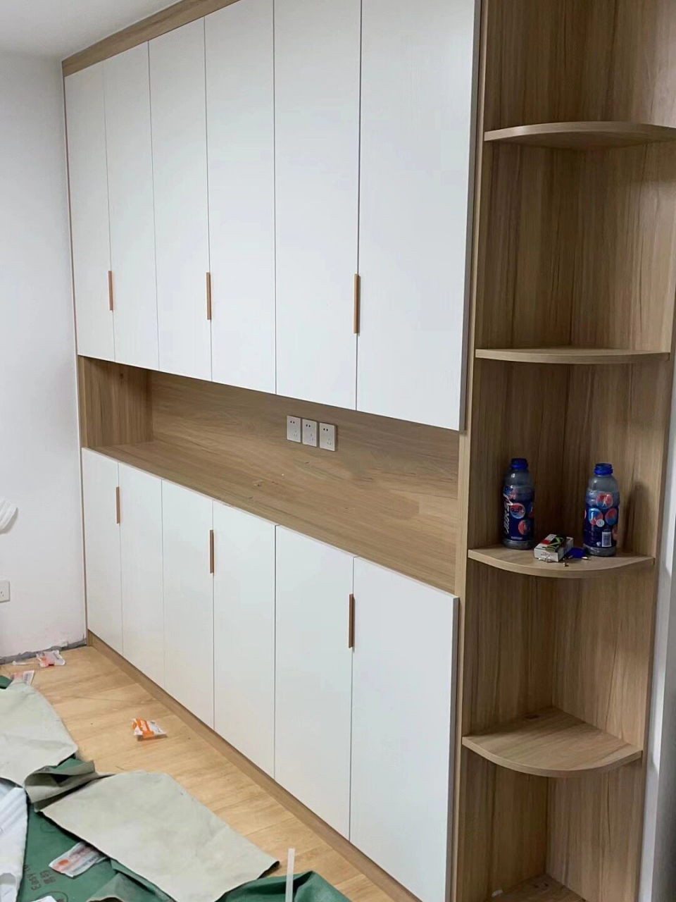 北京全屋定制|露水河颗粒板柜体 白木纹柜门 越累越多的人喜欢原木风