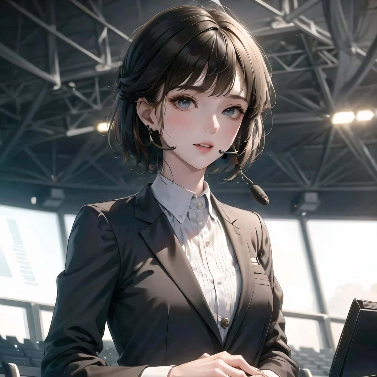 新一波播音主持小姐姐正装头像 工作的女人最有魅力西服正装篇喜欢的