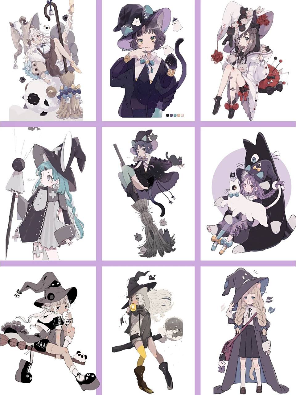 500张7515oc素材合集分享～99 画oc没有灵感?