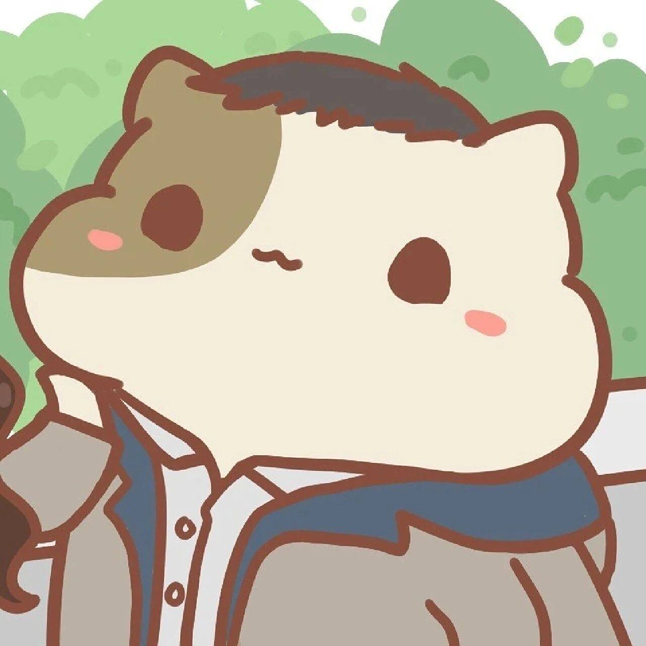 狂飙仓鼠头像 喜欢的可以拿感觉超可爱