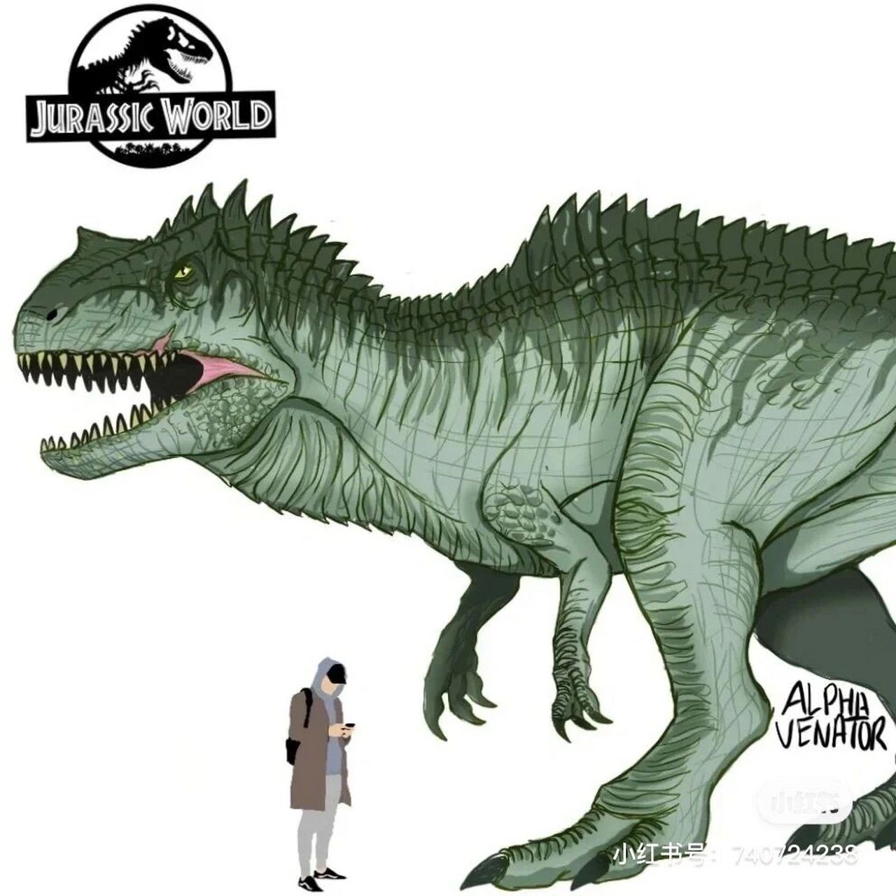 南方巨兽龙 长6米,重15吨,生活在白垩纪,是食肉动物.