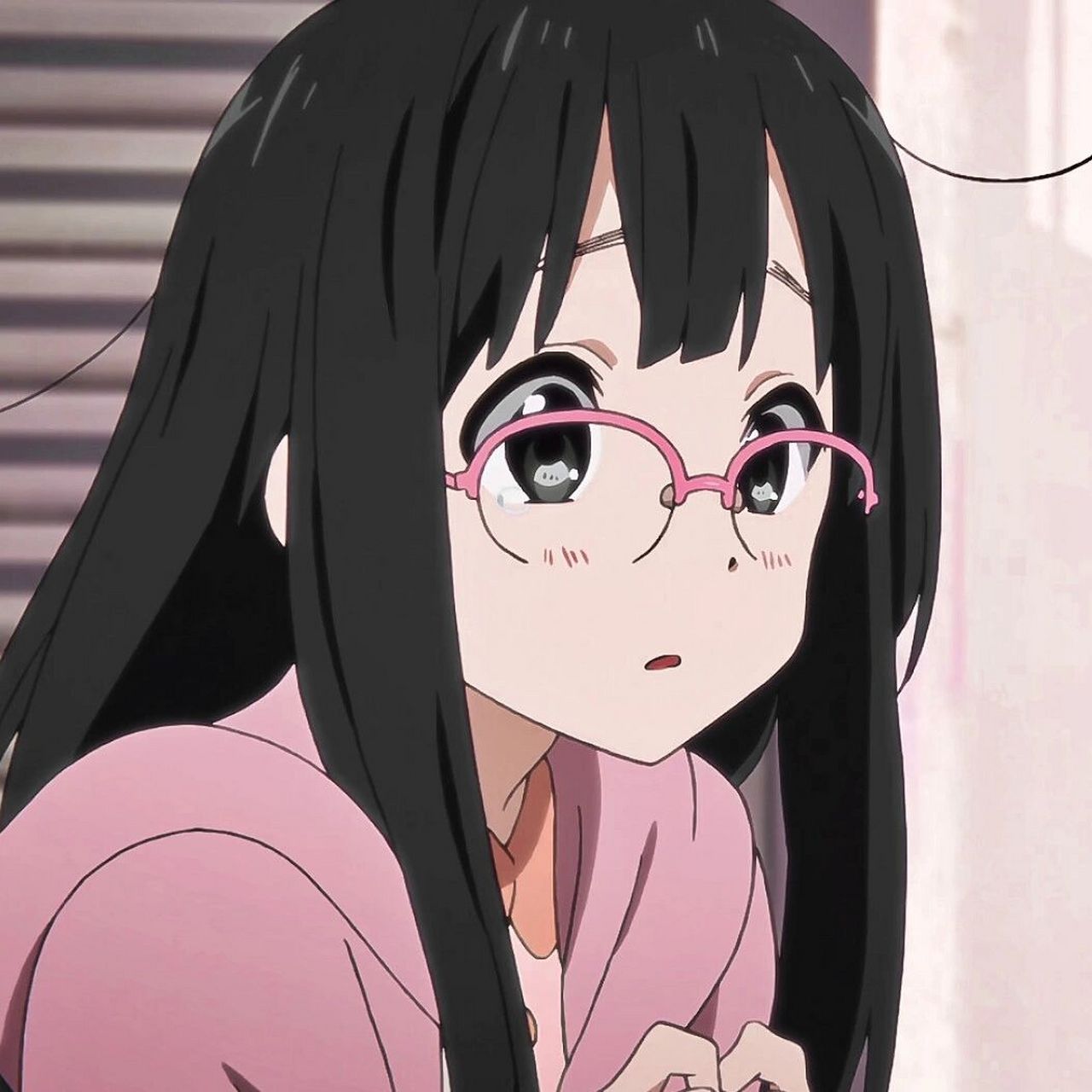 动漫头像「玉子的爱情故事」 眼镜妹玉子~ 自截自调 二传注明 礼貌