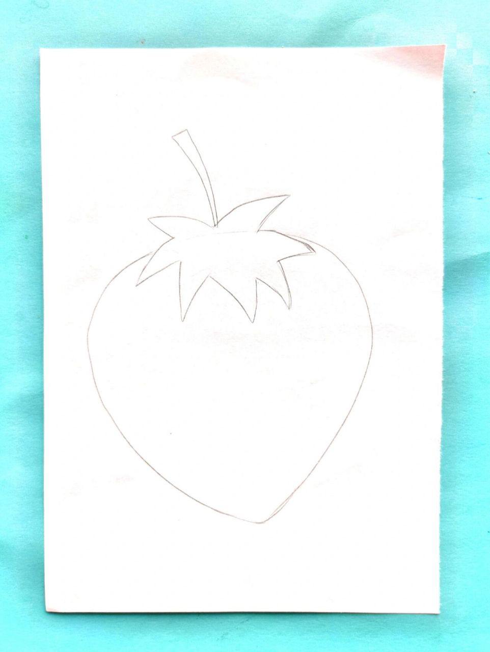 草莓简笔画,水果简笔画 草莓简笔画,水果简笔画