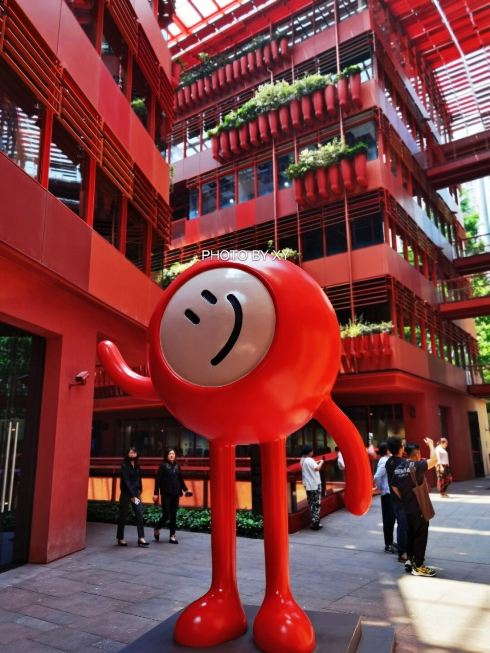 最红的网红商场,像沙漠里绽放的红玫瑰95 #恒基·旭辉天地# 新开