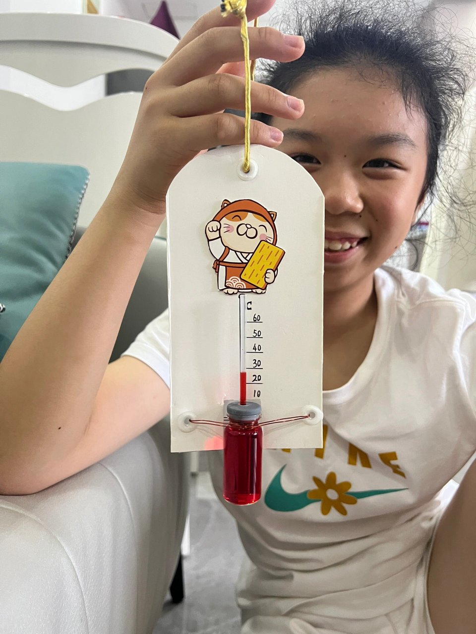 七年级科学做温度计 挺好的做的挺成功