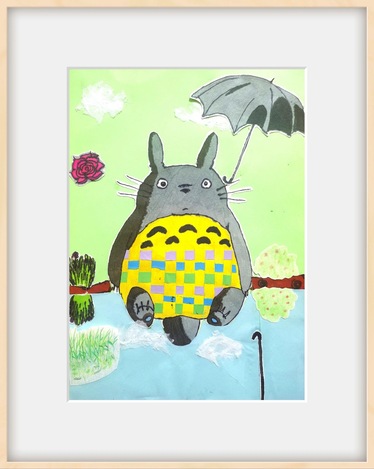 纸编织画|幼教手工|学前手工