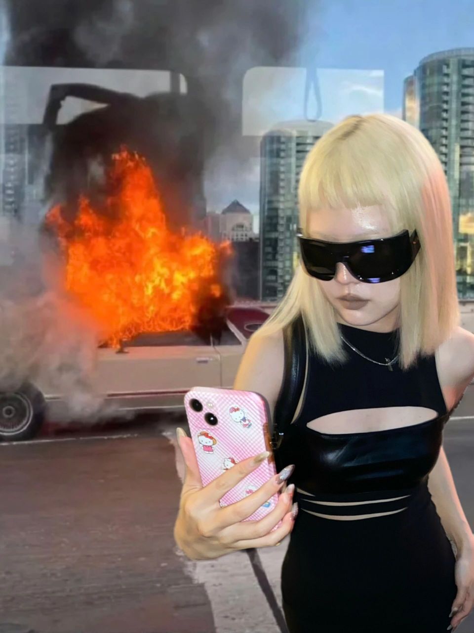 灾难始终慢我一步(附p图素材 (我看起来好像更像是替boss去纵97的