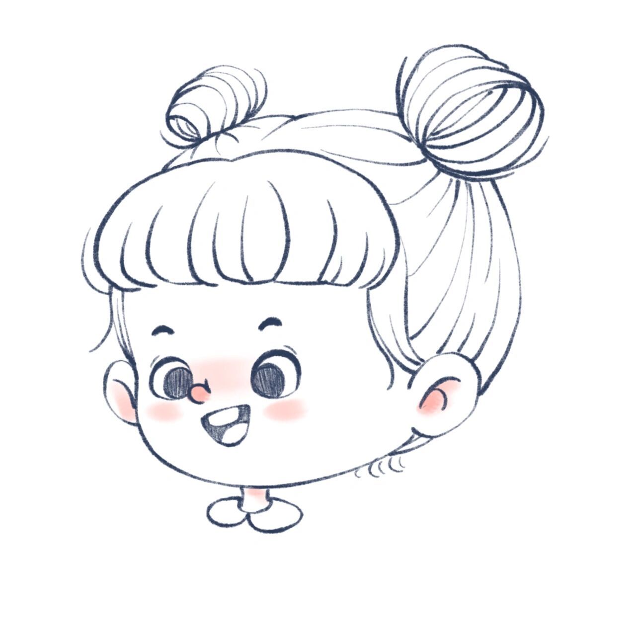 儿童插画头像 | 情侣头像 | 男孩女孩头像 99当啷～之前小伙伴要的