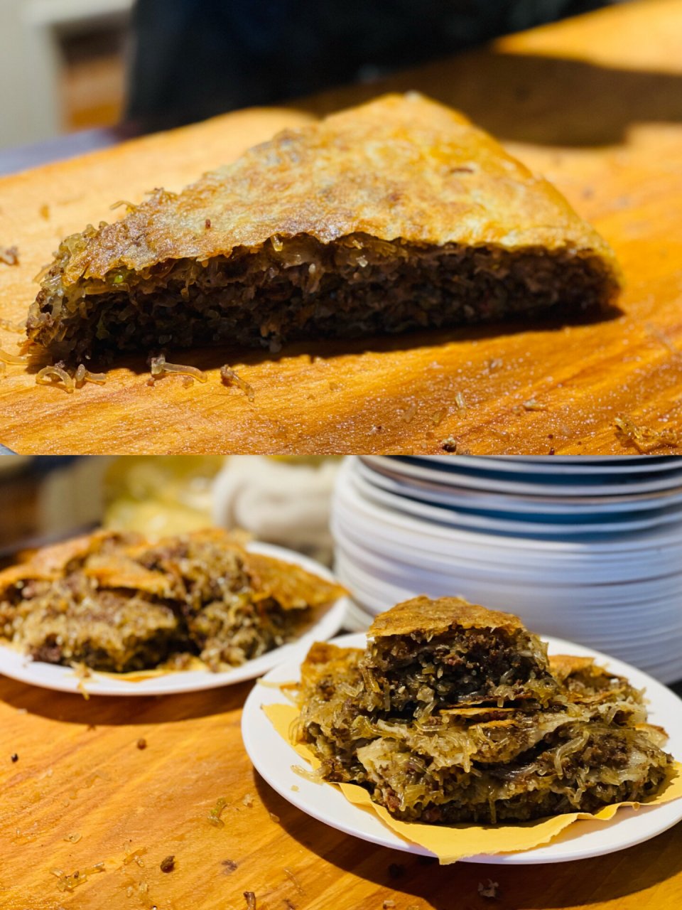 「李氏祖传牛肉馍」 牛肉馍是亳州的传统小吃,亳州做牛肉馍的店也很多