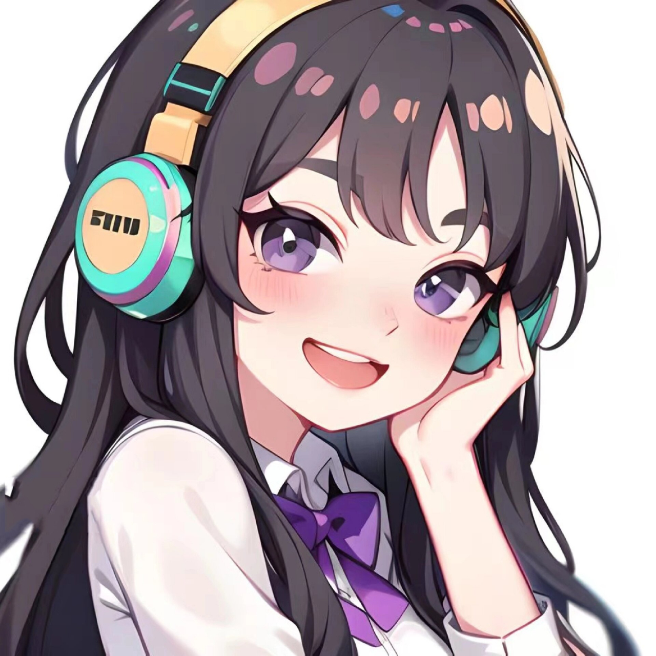 动漫女头|戴耳机的少女第三弹 又是一波粉丝宝子点的图 点点关注,不