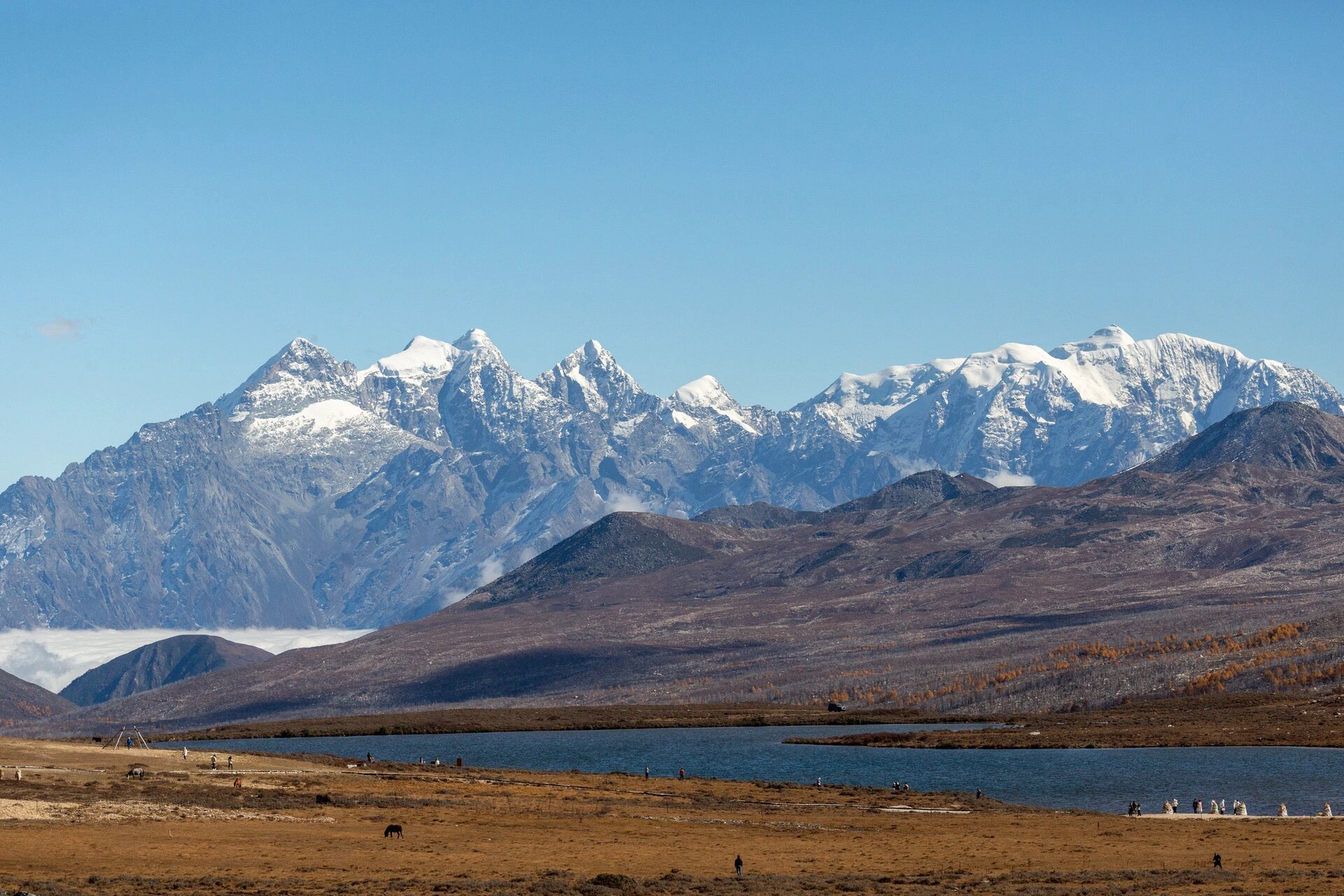 川西主要是指我们的四川的甘孜藏族自治州,面积相当于一个山东,1.