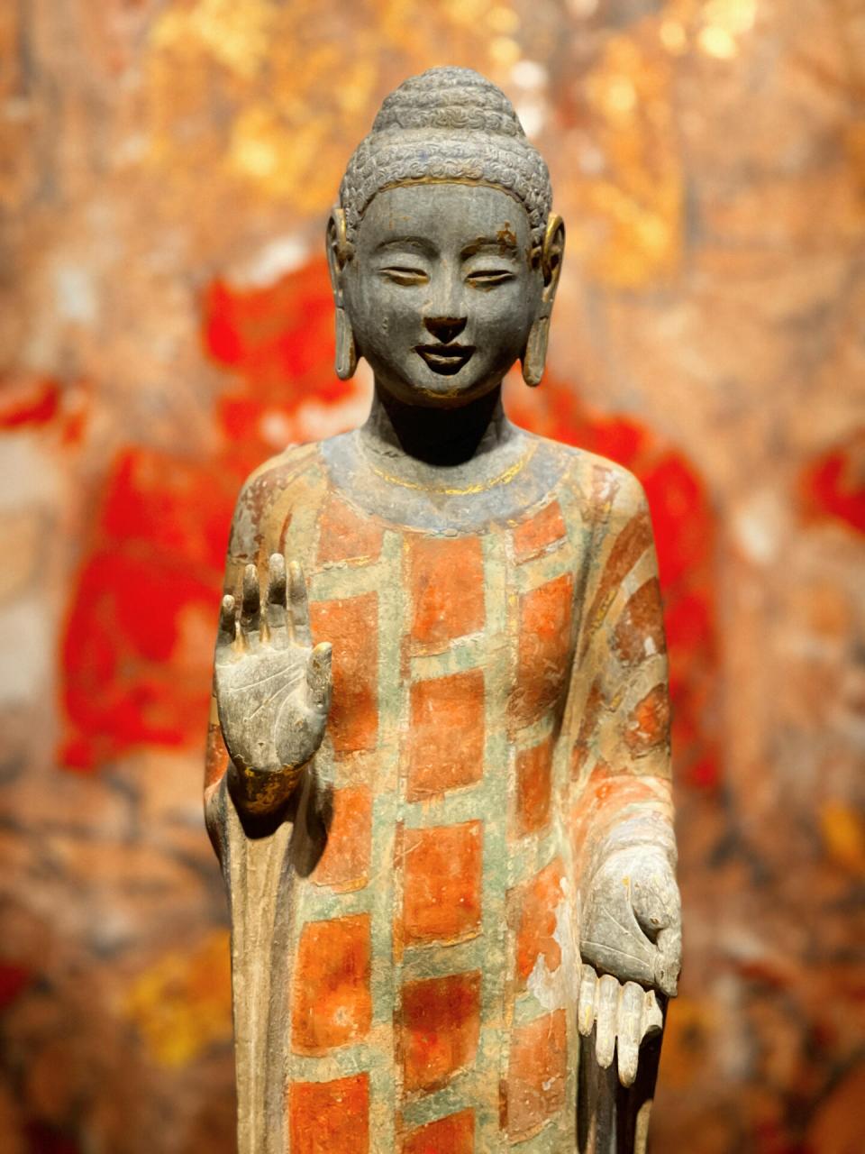 这批佛像出土