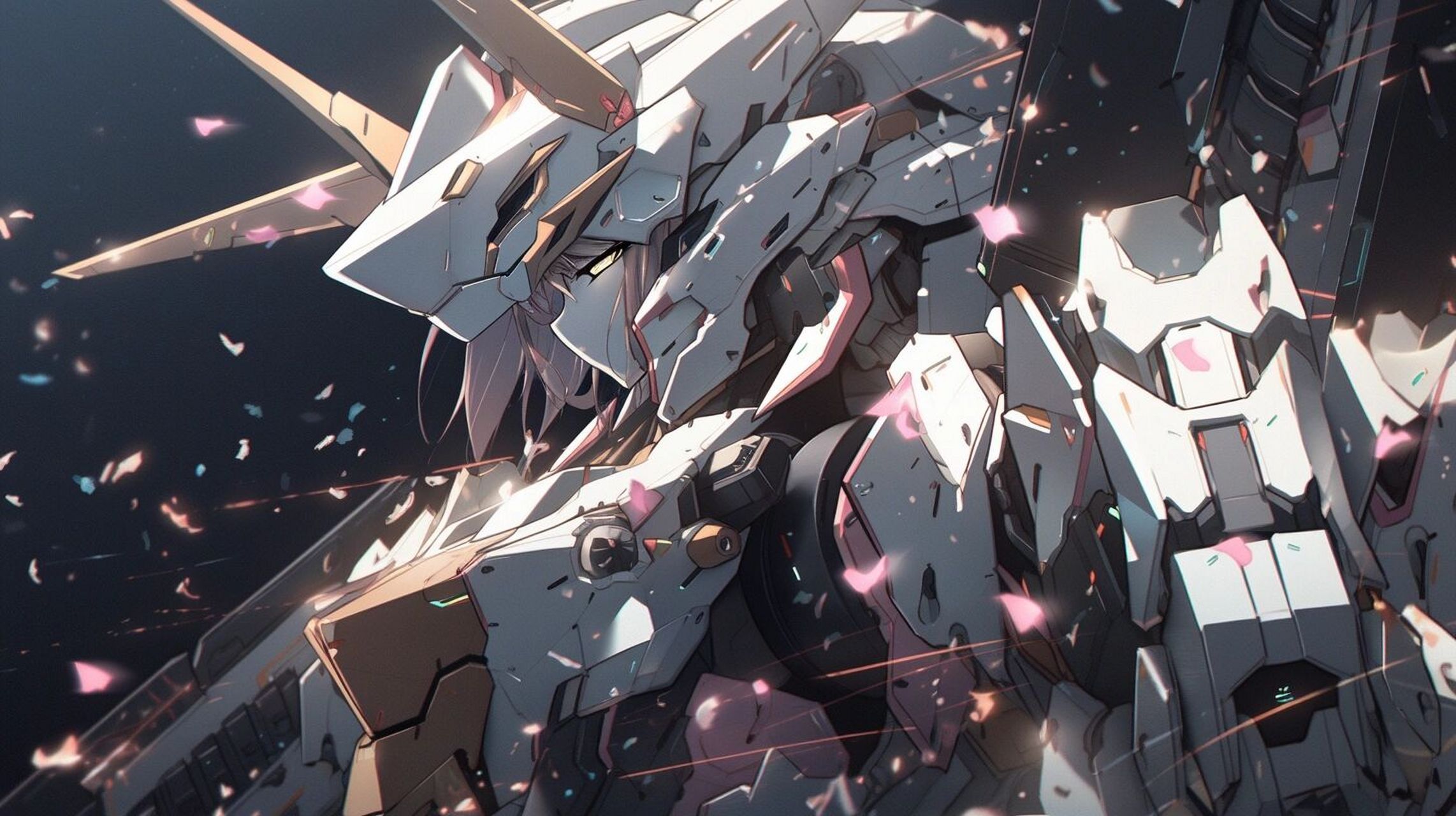 粉色高达机甲,让你的少女心爆棚!