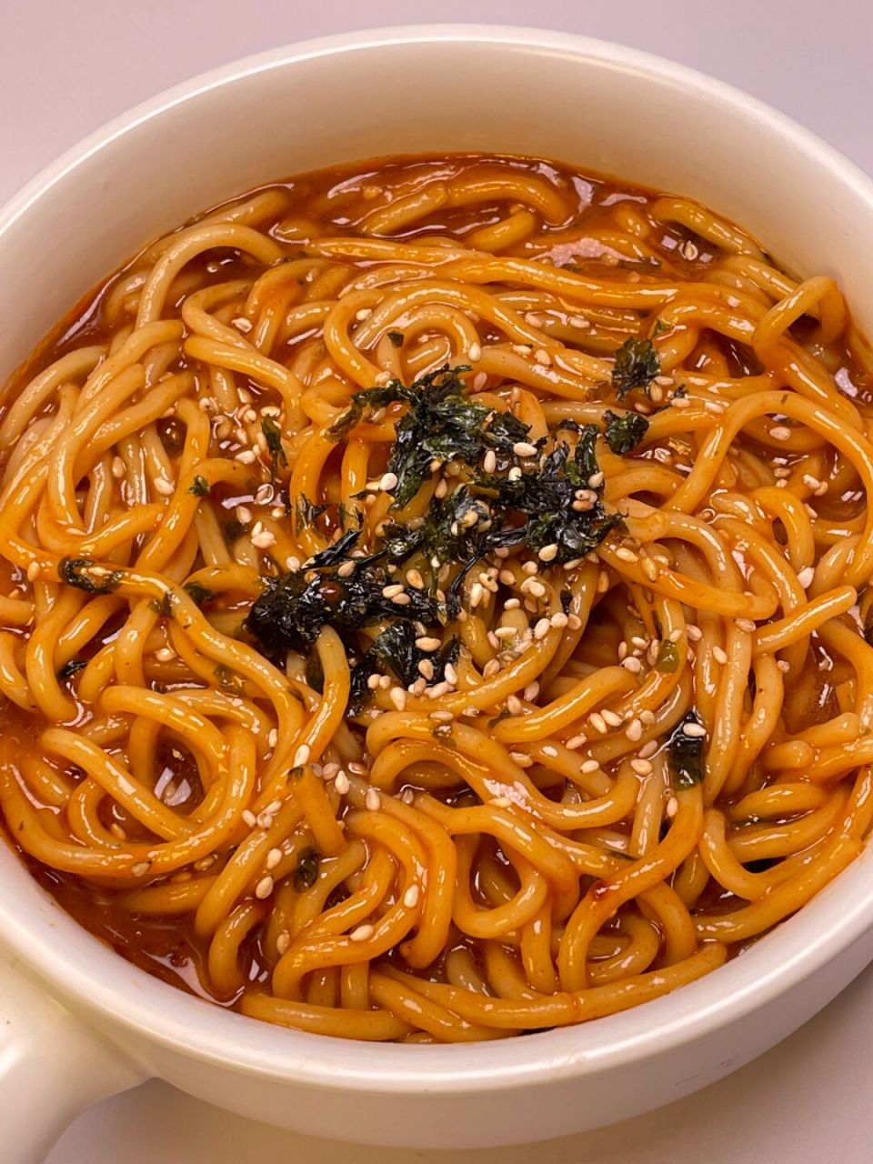 求你们快去试试韩式辣酱拌面7515 #热气腾腾的三餐# #面条的神仙