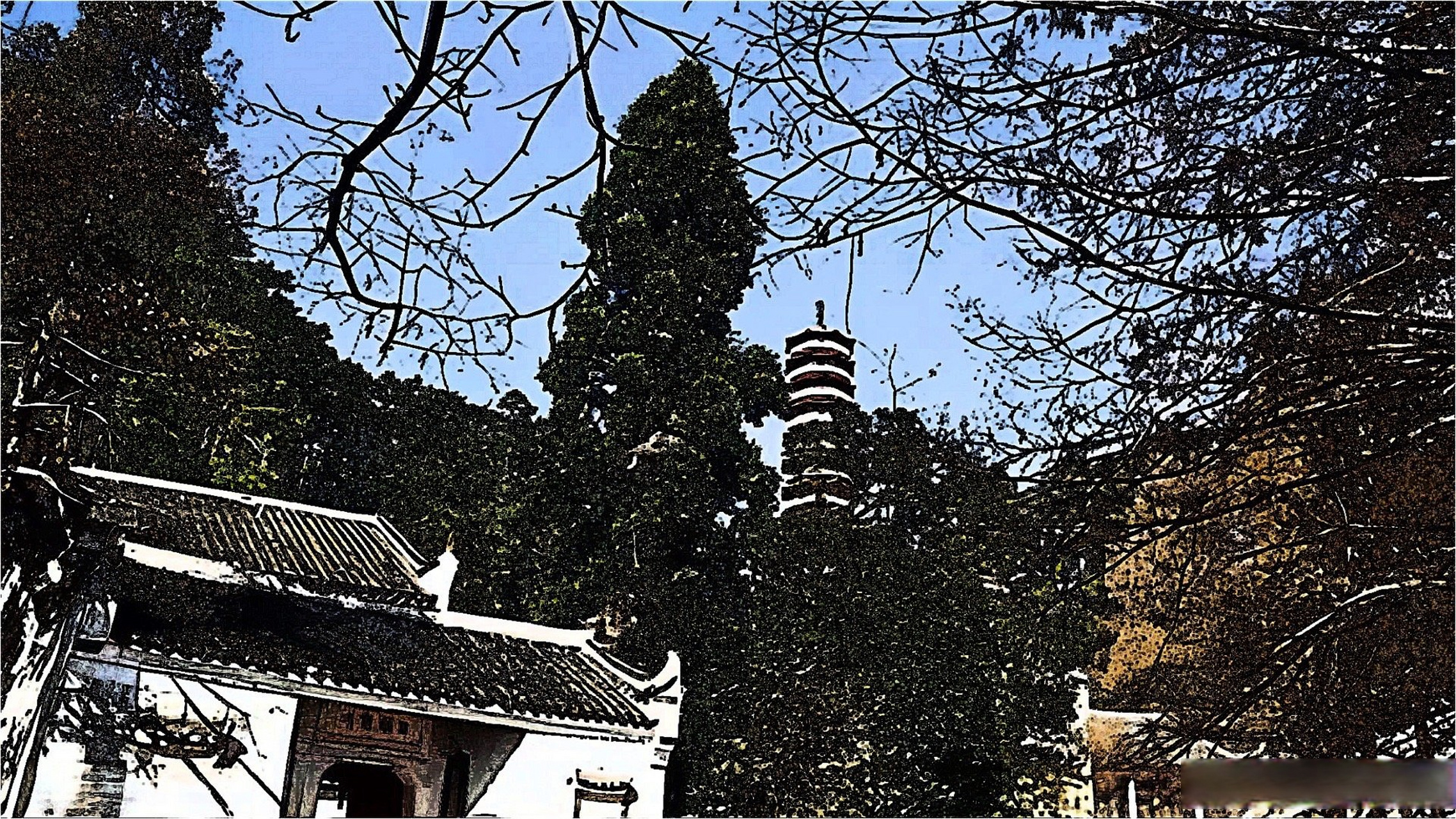大美衡阳,南岳南台寺,佛教文化深厚