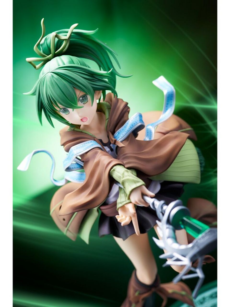 「游戏王mfc 风灵使 薇茵」1/7 比例模型,以魔法卡牌「凭依觉醒(凭依