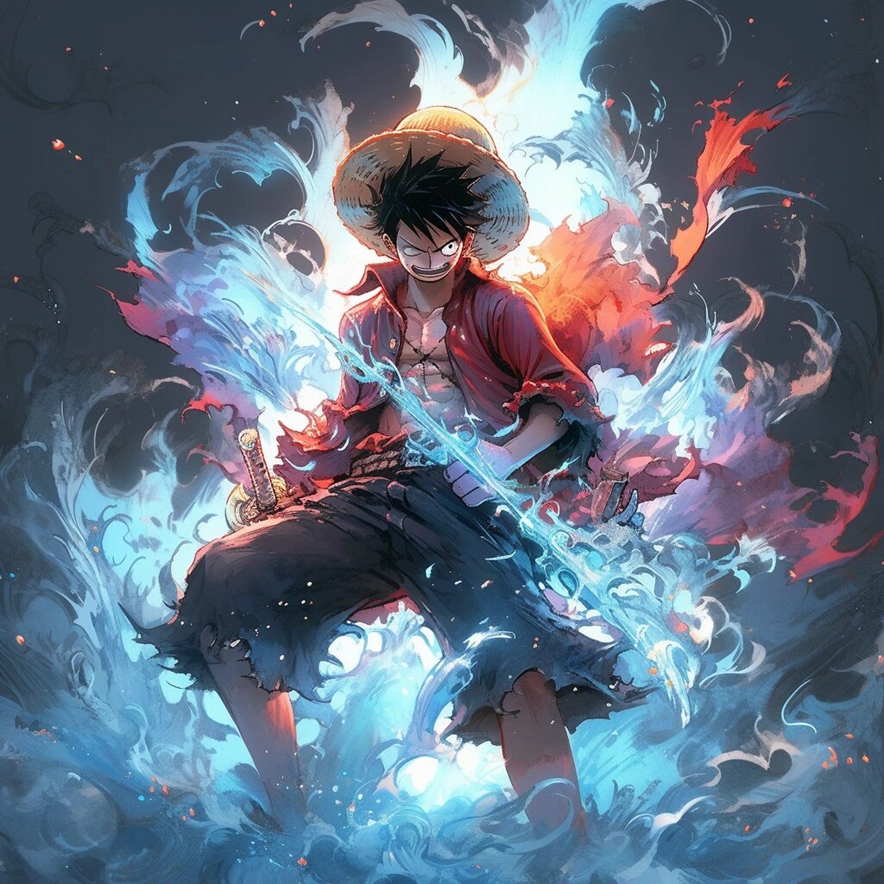 🏴‍☠️🍖 海贼王路飞系列头像 这个系列的头像以路飞为