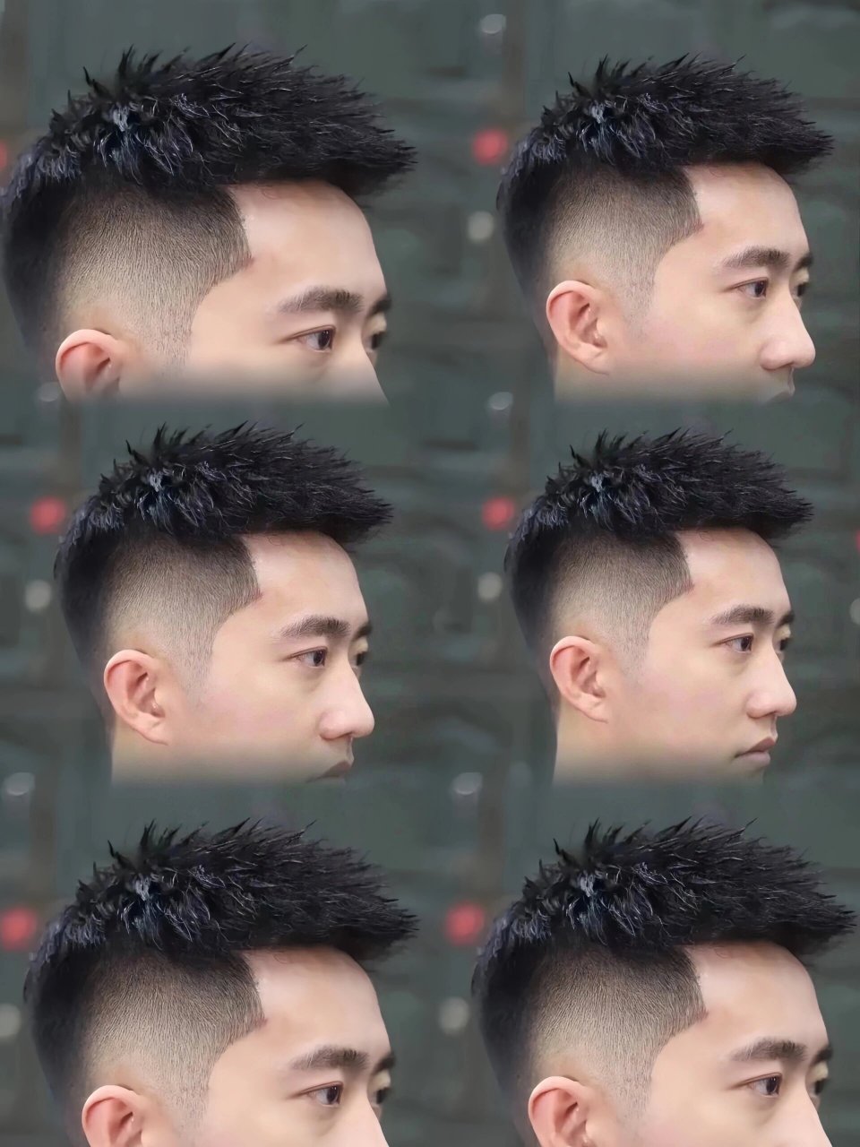男士烫发|||烫发痞帅男必备  最火短发立体有层次有立体前刺特别好看