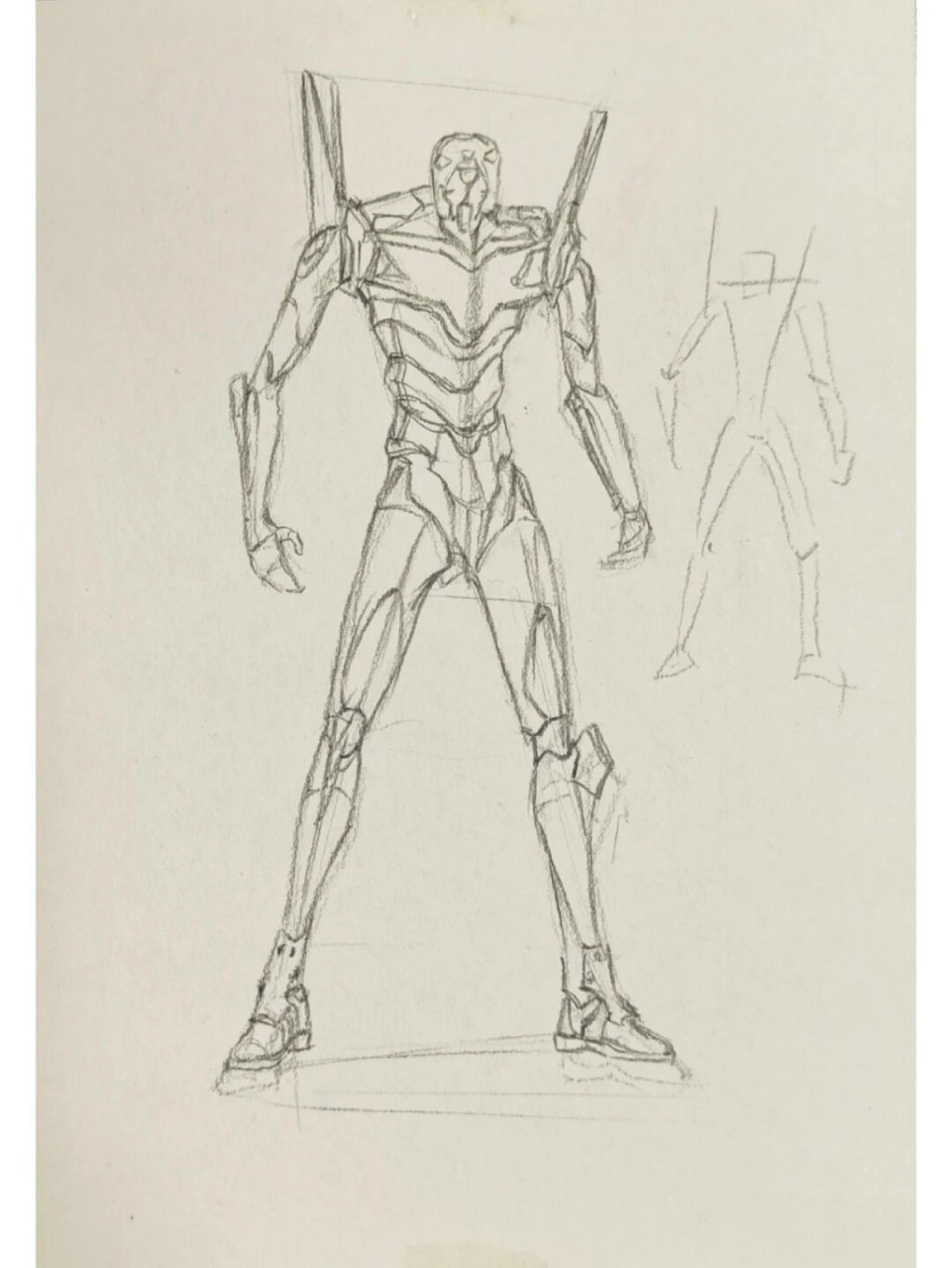 好好学学,零号机怎么画