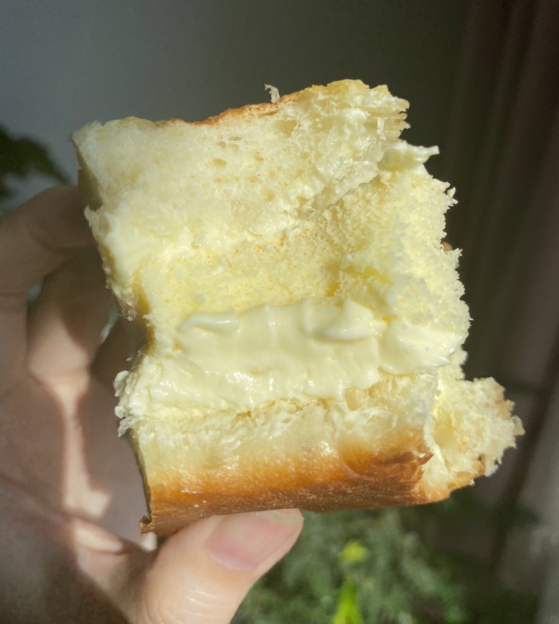 面包夹蛋糕77老奶油 儿时最喜欢的小天使面包 小天使面包一共4部分