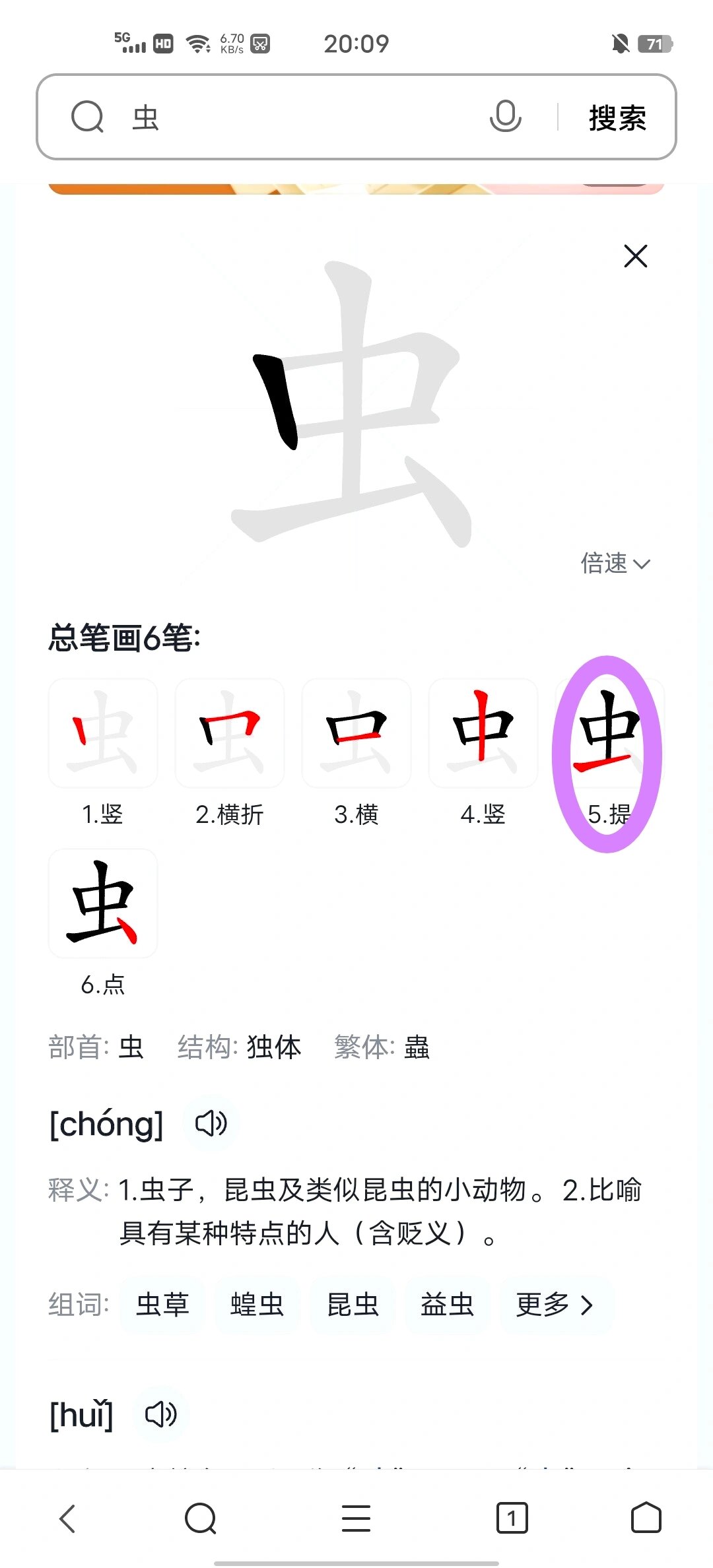 虫字的由来图片