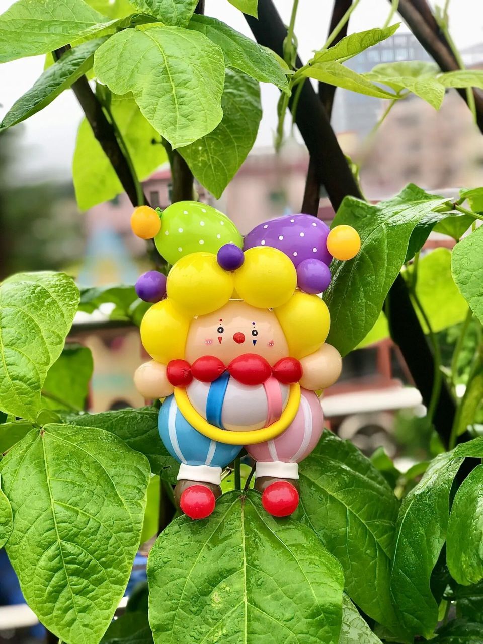 原创小丑气球 这可萌到我了